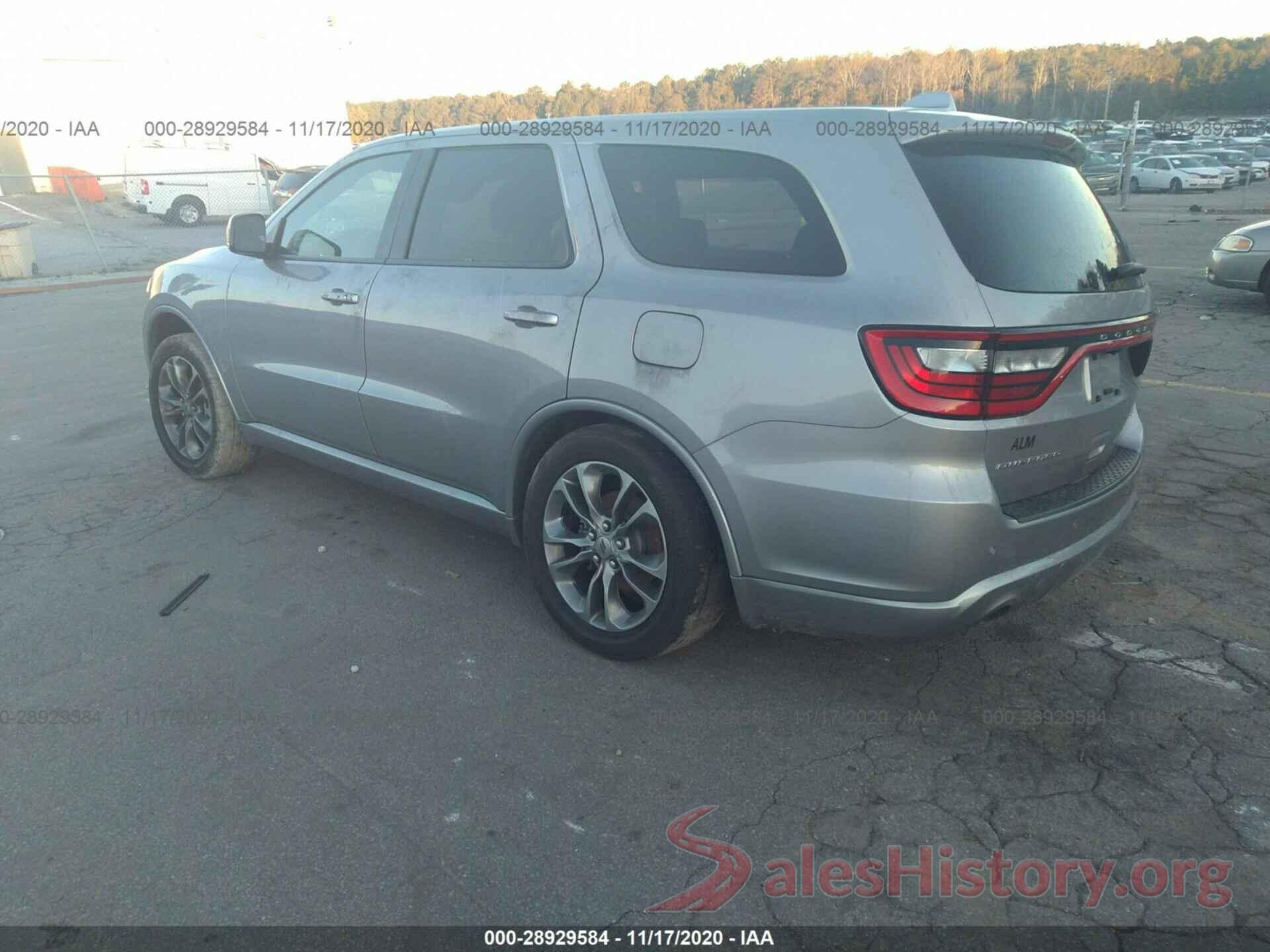 1C4RDHDG1KC650443 2019 DODGE DURANGO