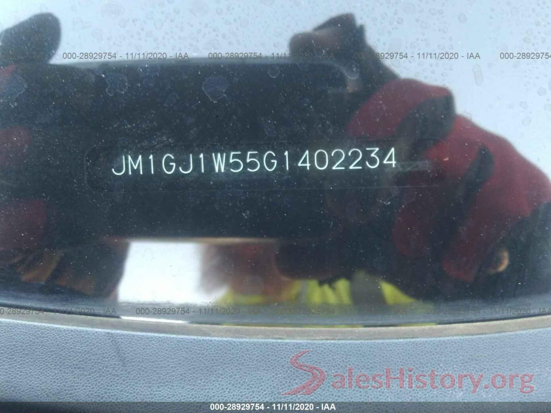 JM1GJ1W55G1402234 2016 MAZDA MAZDA6