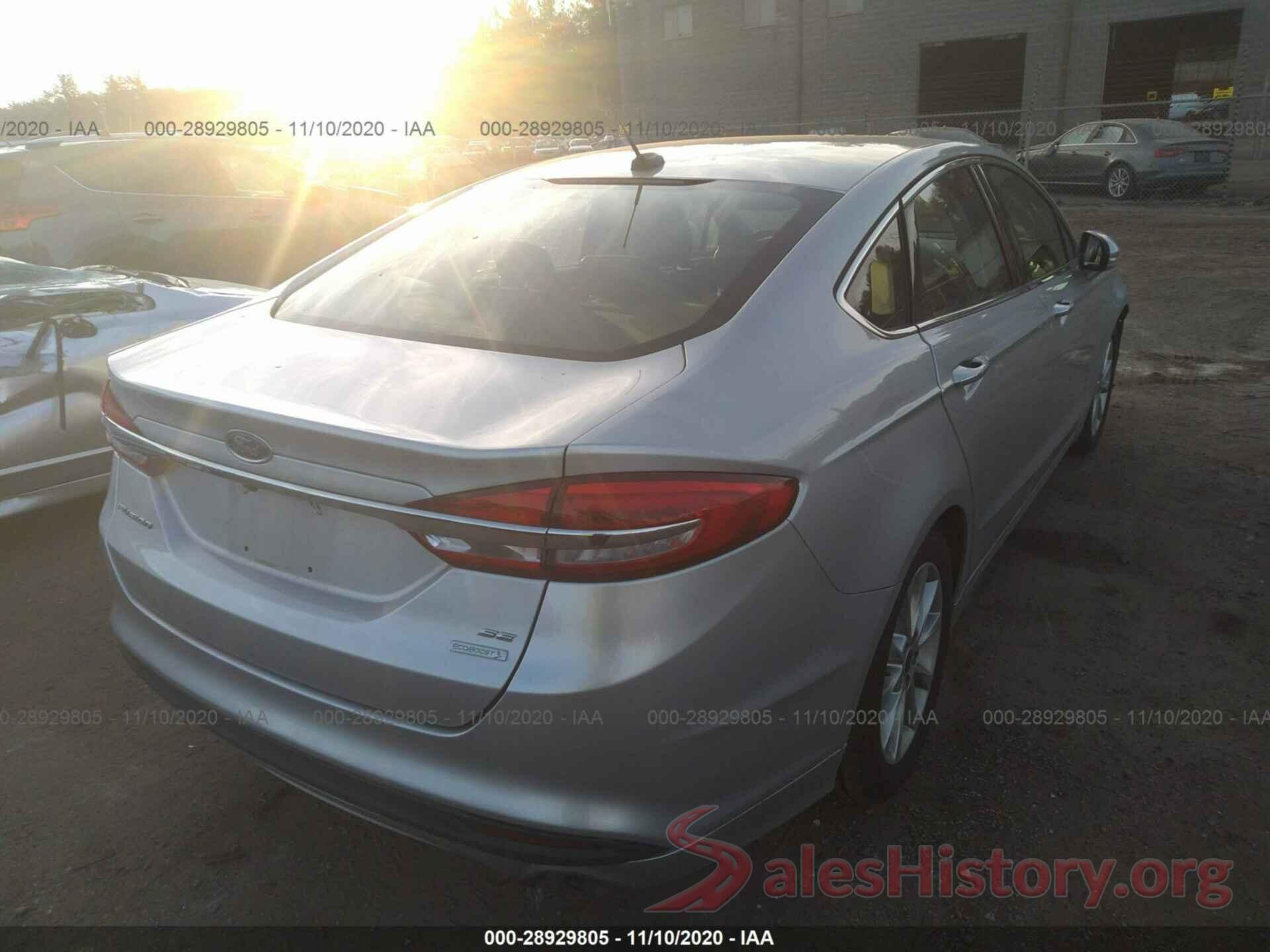 3FA6P0HD0HR114367 2017 FORD FUSION