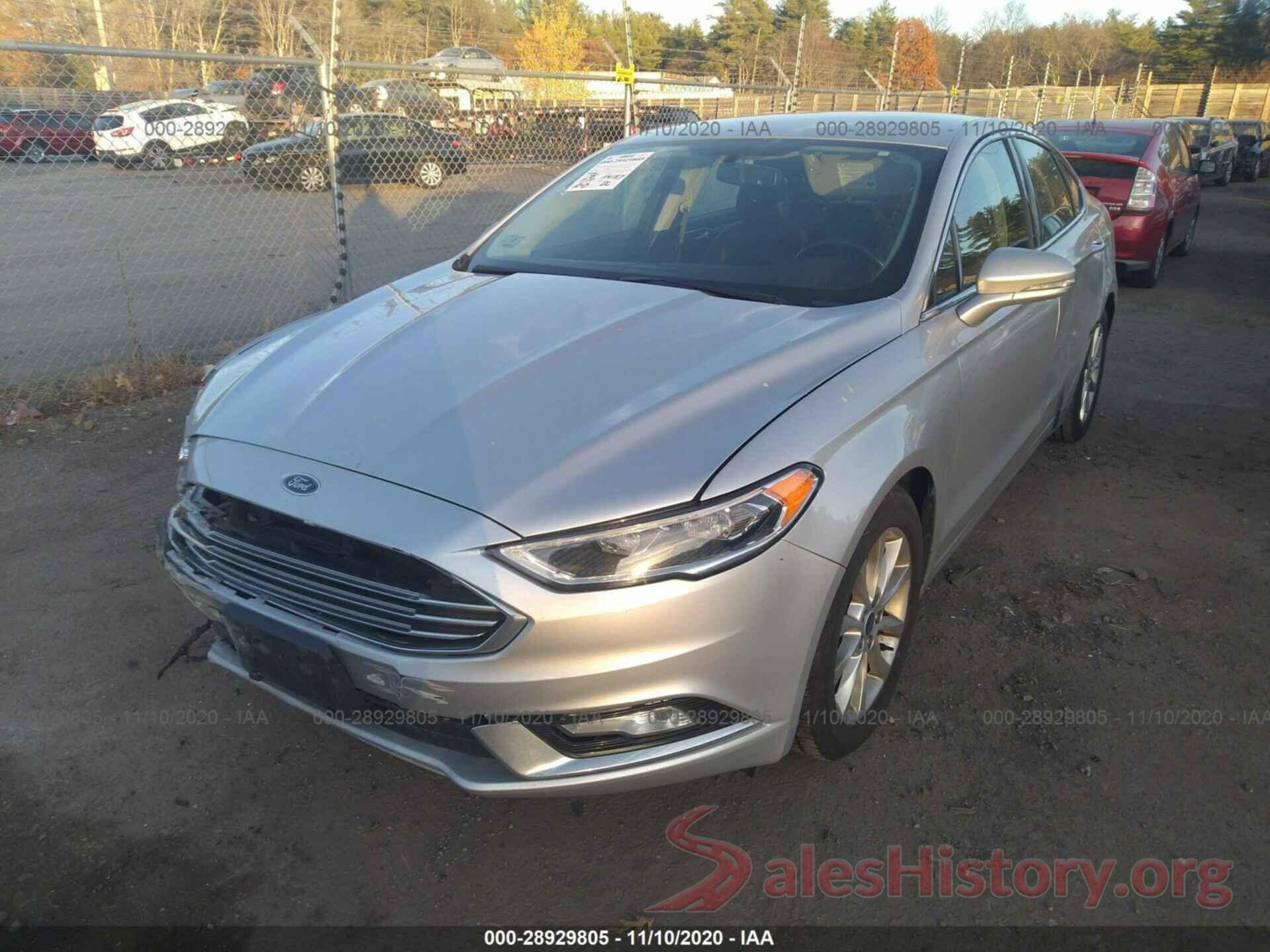 3FA6P0HD0HR114367 2017 FORD FUSION