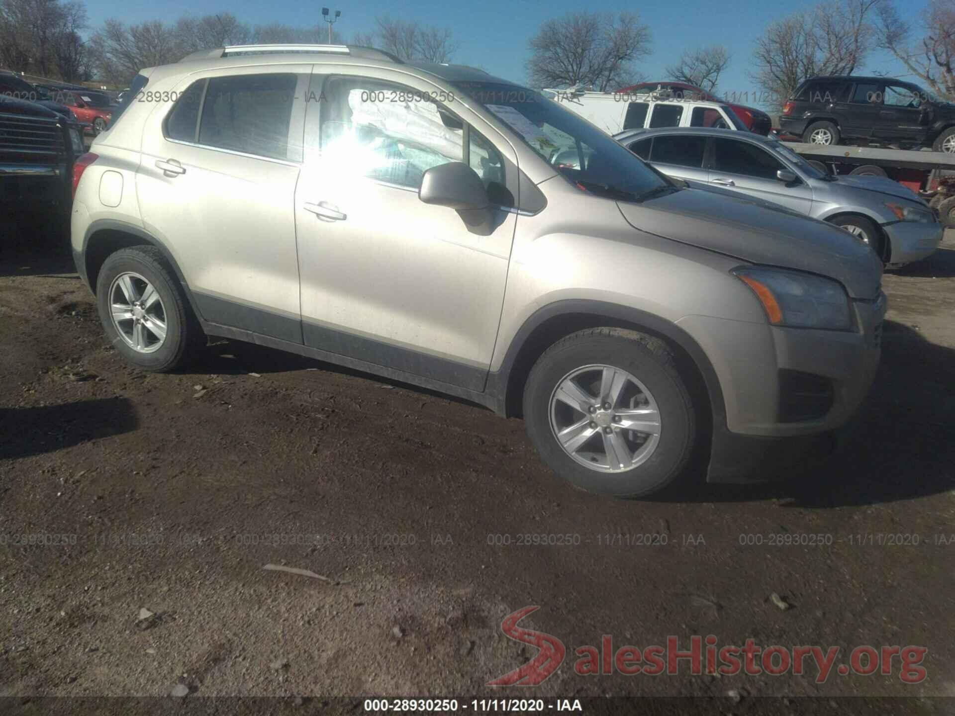 3GNCJLSB5GL217767 2016 CHEVROLET TRAX