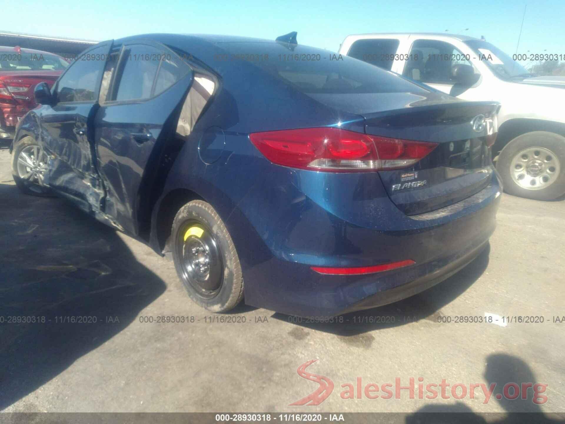 5NPD84LF1JH393464 2018 HYUNDAI ELANTRA