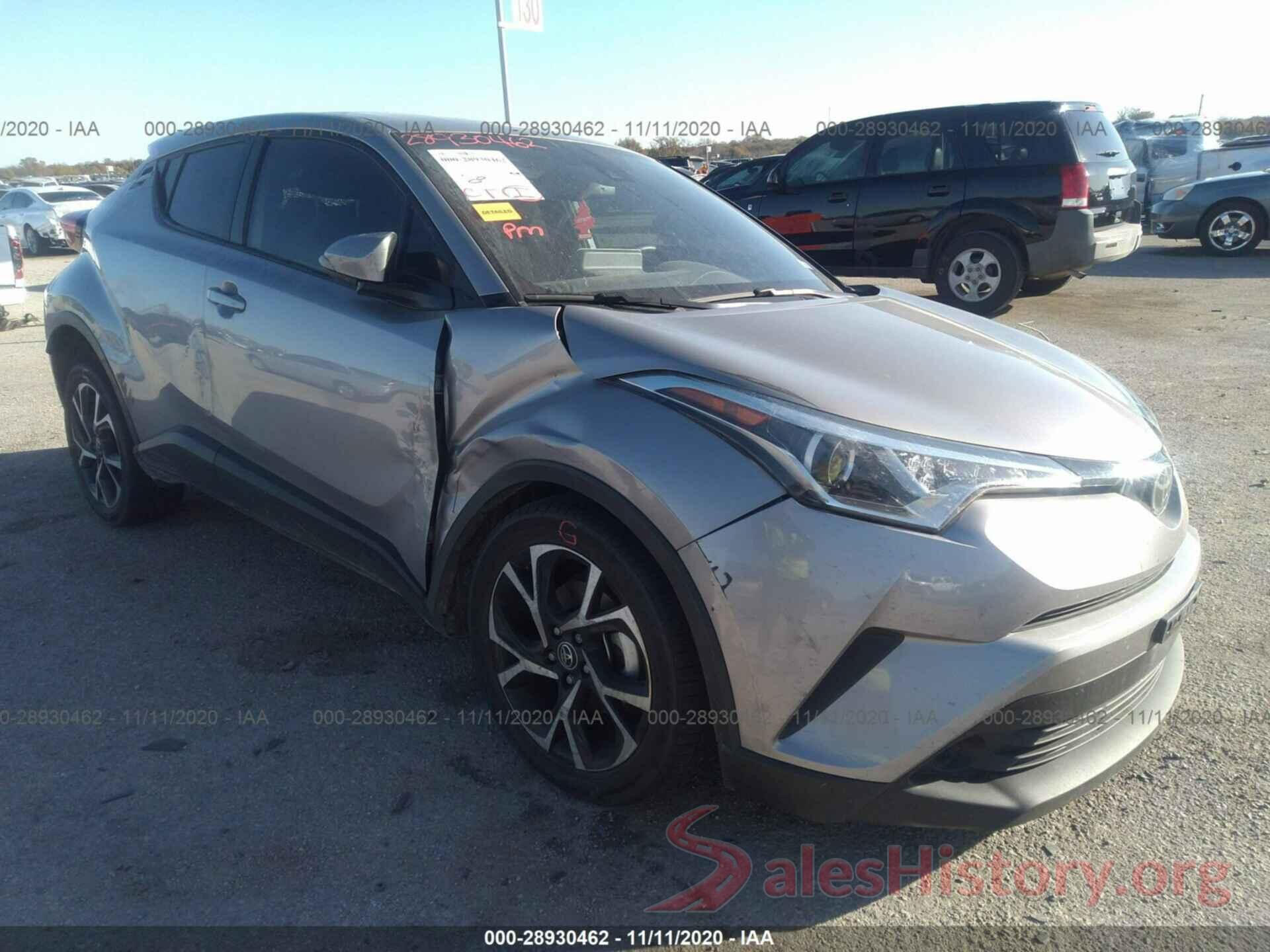 NMTKHMBX6KR092104 2019 TOYOTA C-HR