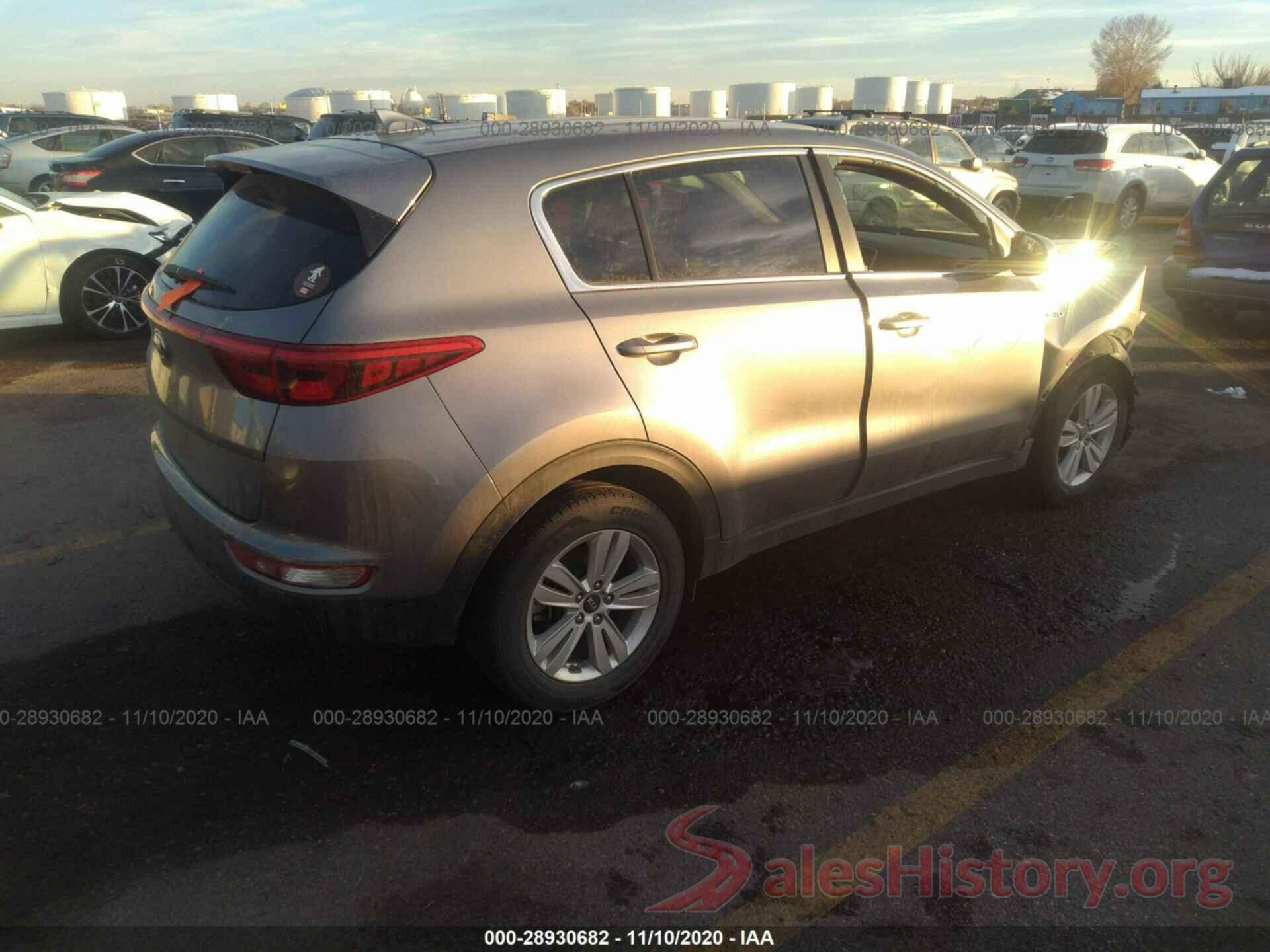 KNDPMCAC7J7324844 2018 KIA SPORTAGE