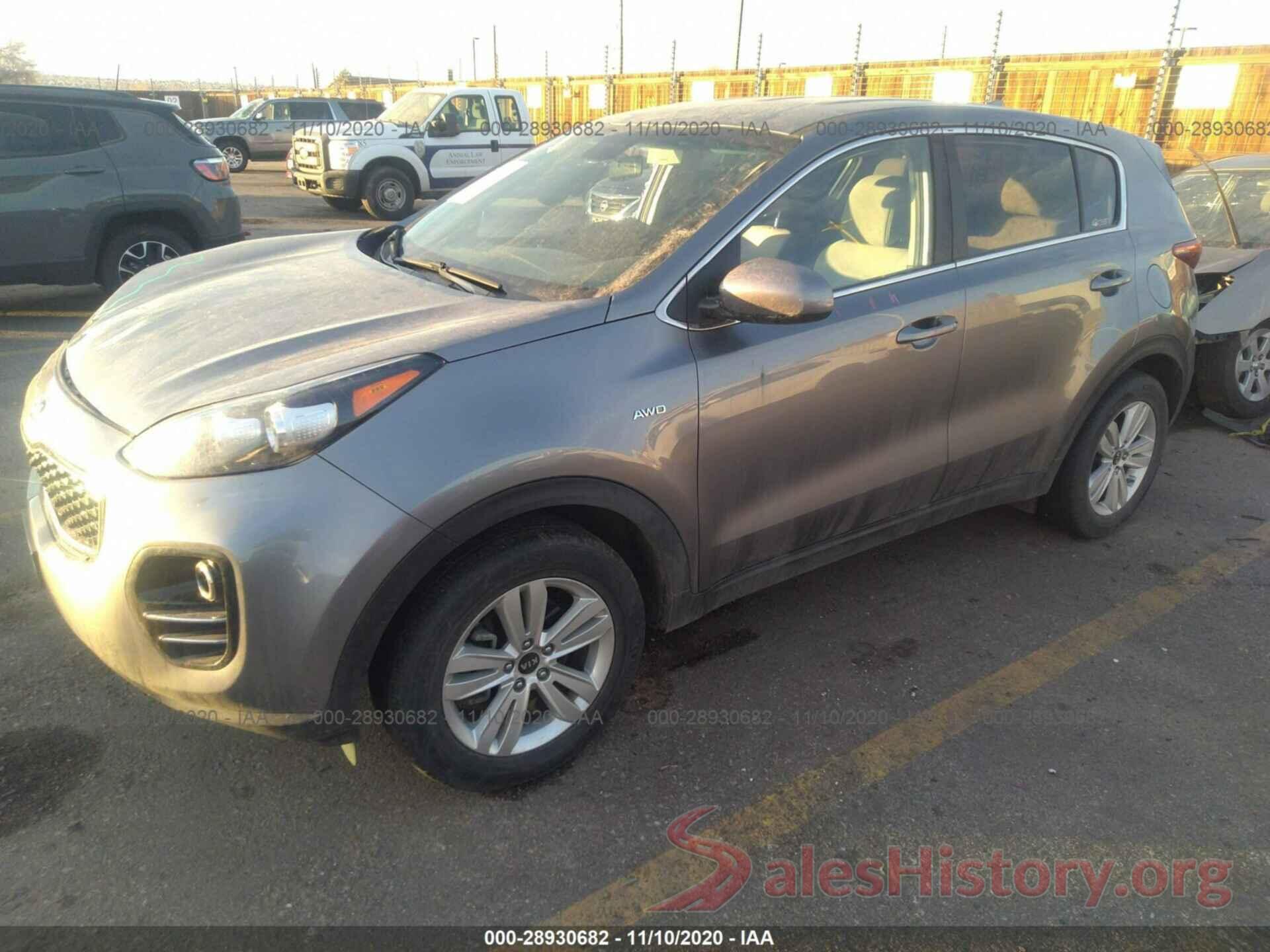 KNDPMCAC7J7324844 2018 KIA SPORTAGE