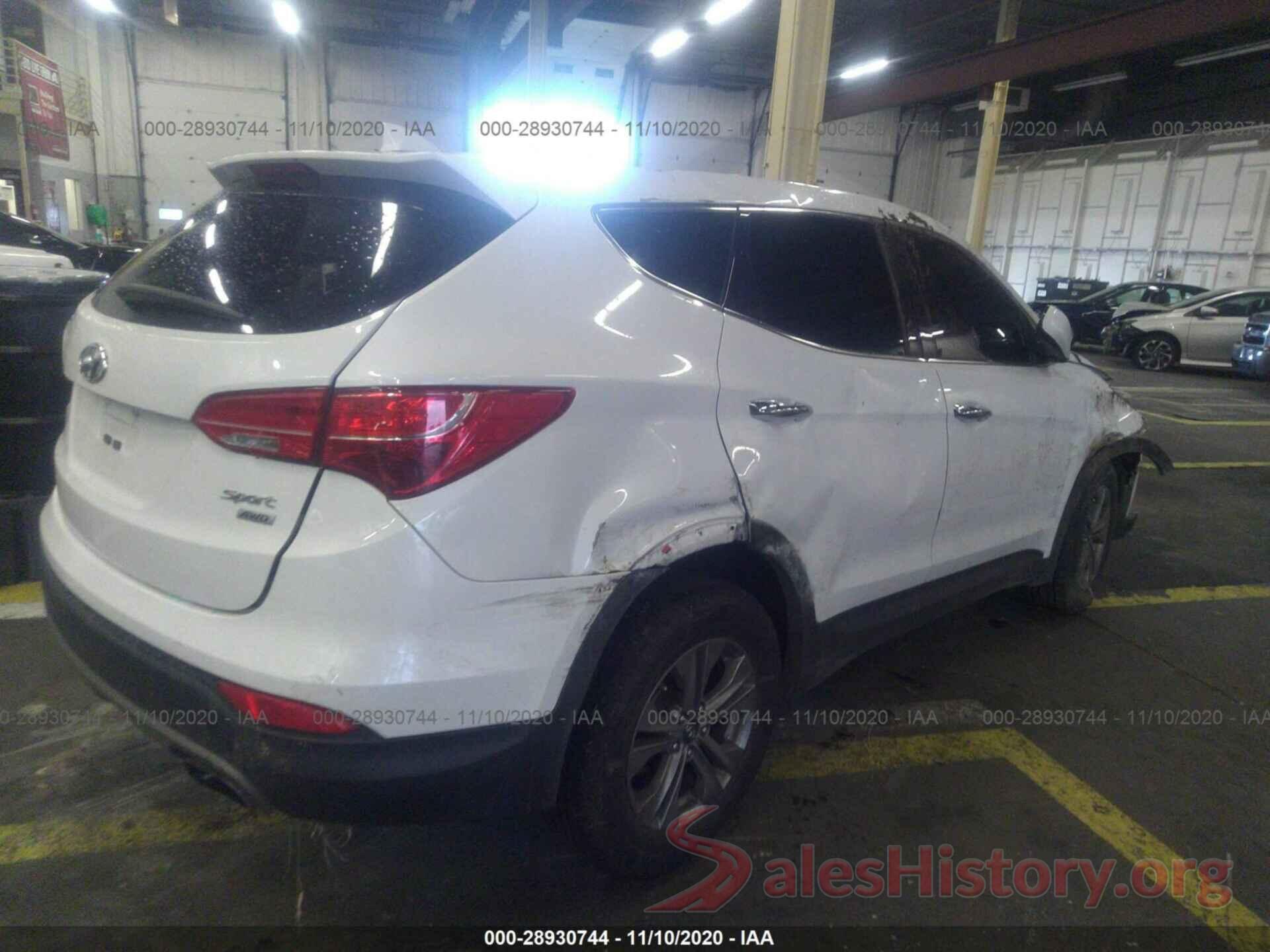 5XYZTDLB2GG323411 2016 HYUNDAI SANTA FE SPORT