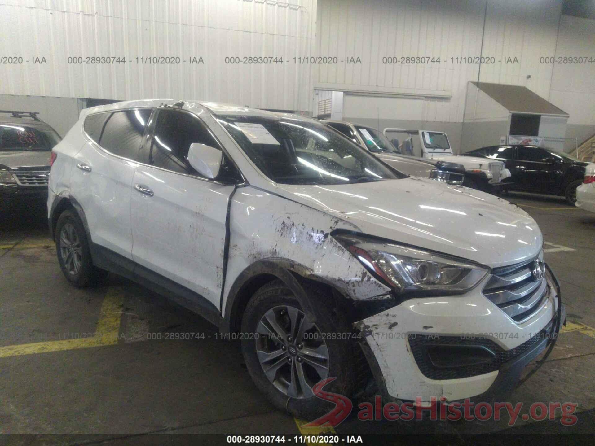 5XYZTDLB2GG323411 2016 HYUNDAI SANTA FE SPORT