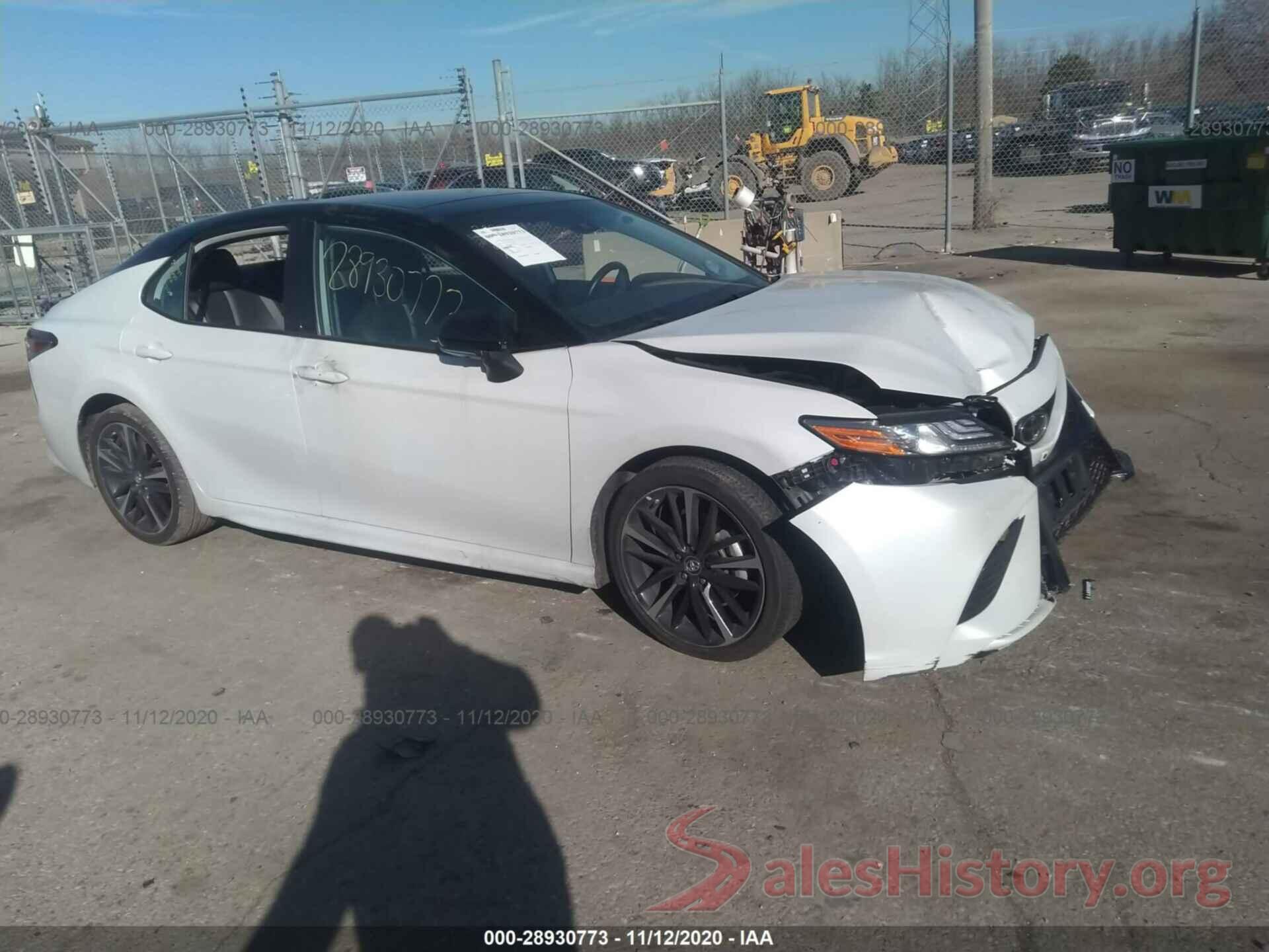 4T1B61HK3KU249418 2019 TOYOTA CAMRY