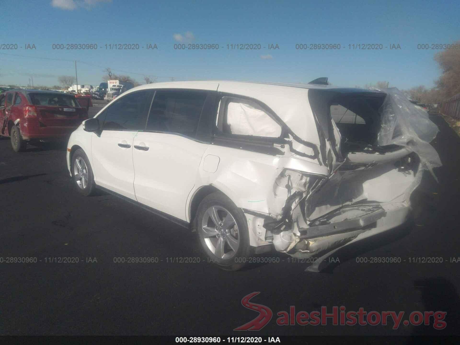 5FNRL6H71LB007161 2020 HONDA ODYSSEY