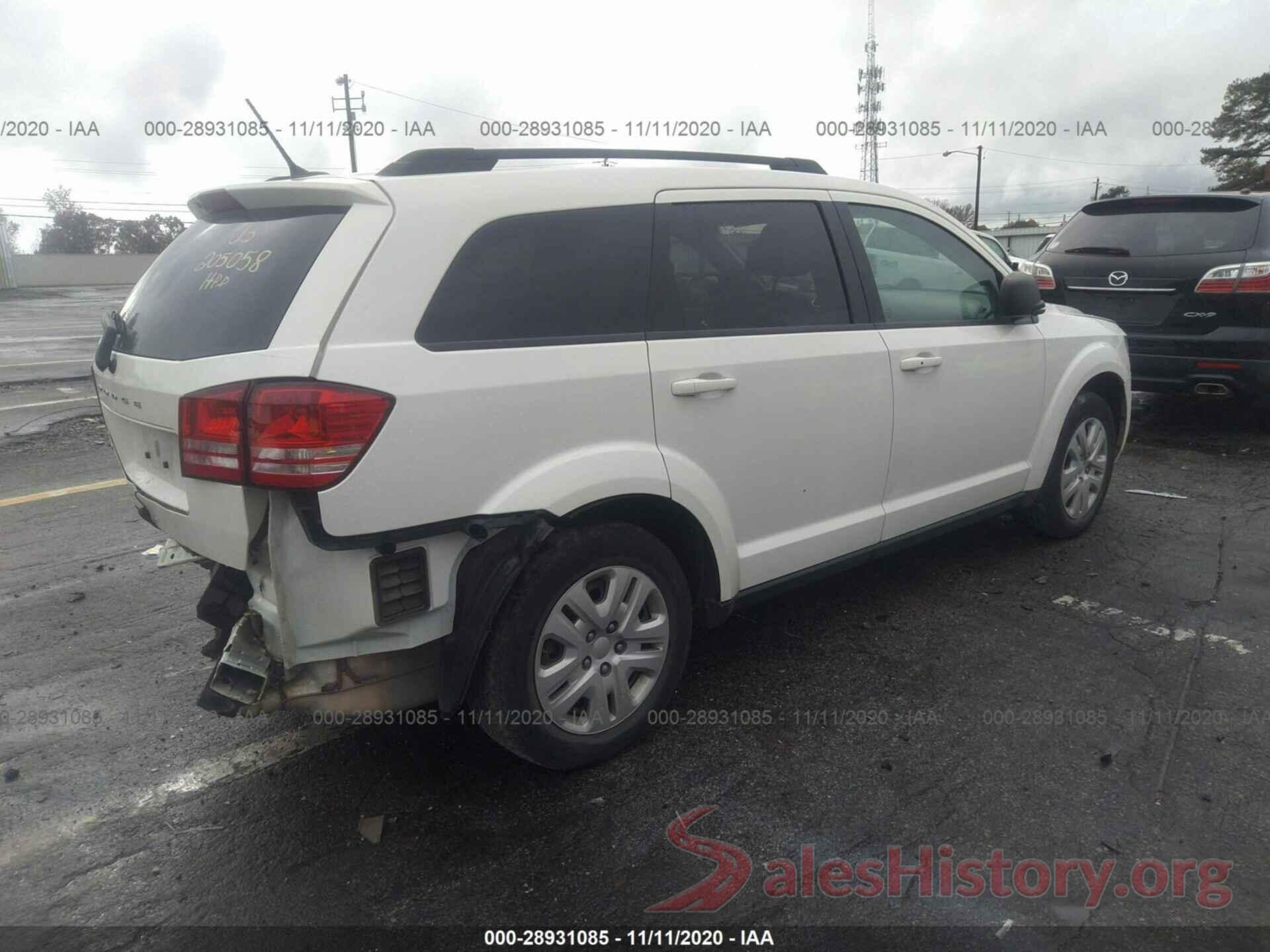 3C4PDCAB2JT385599 2018 DODGE JOURNEY