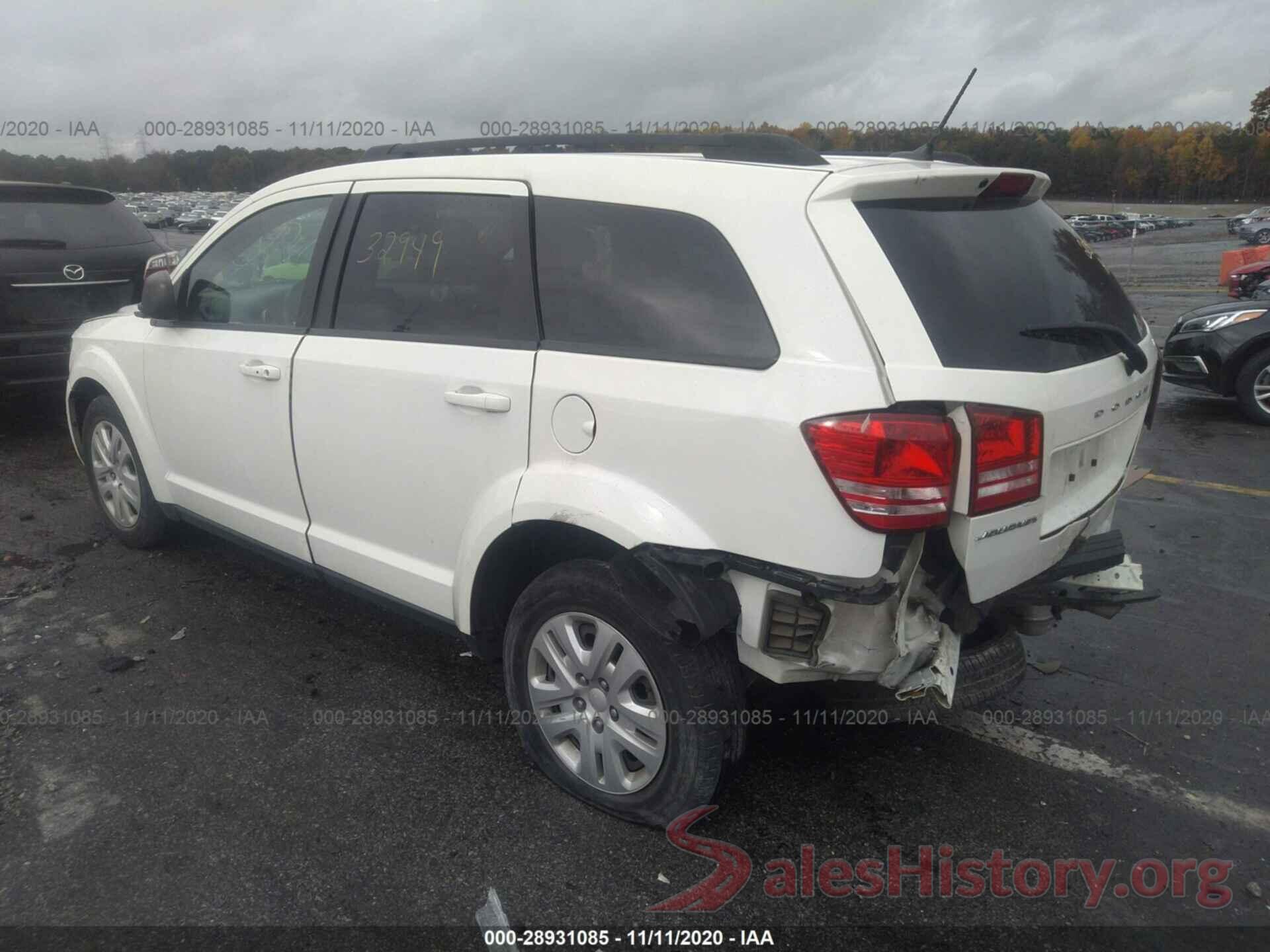 3C4PDCAB2JT385599 2018 DODGE JOURNEY