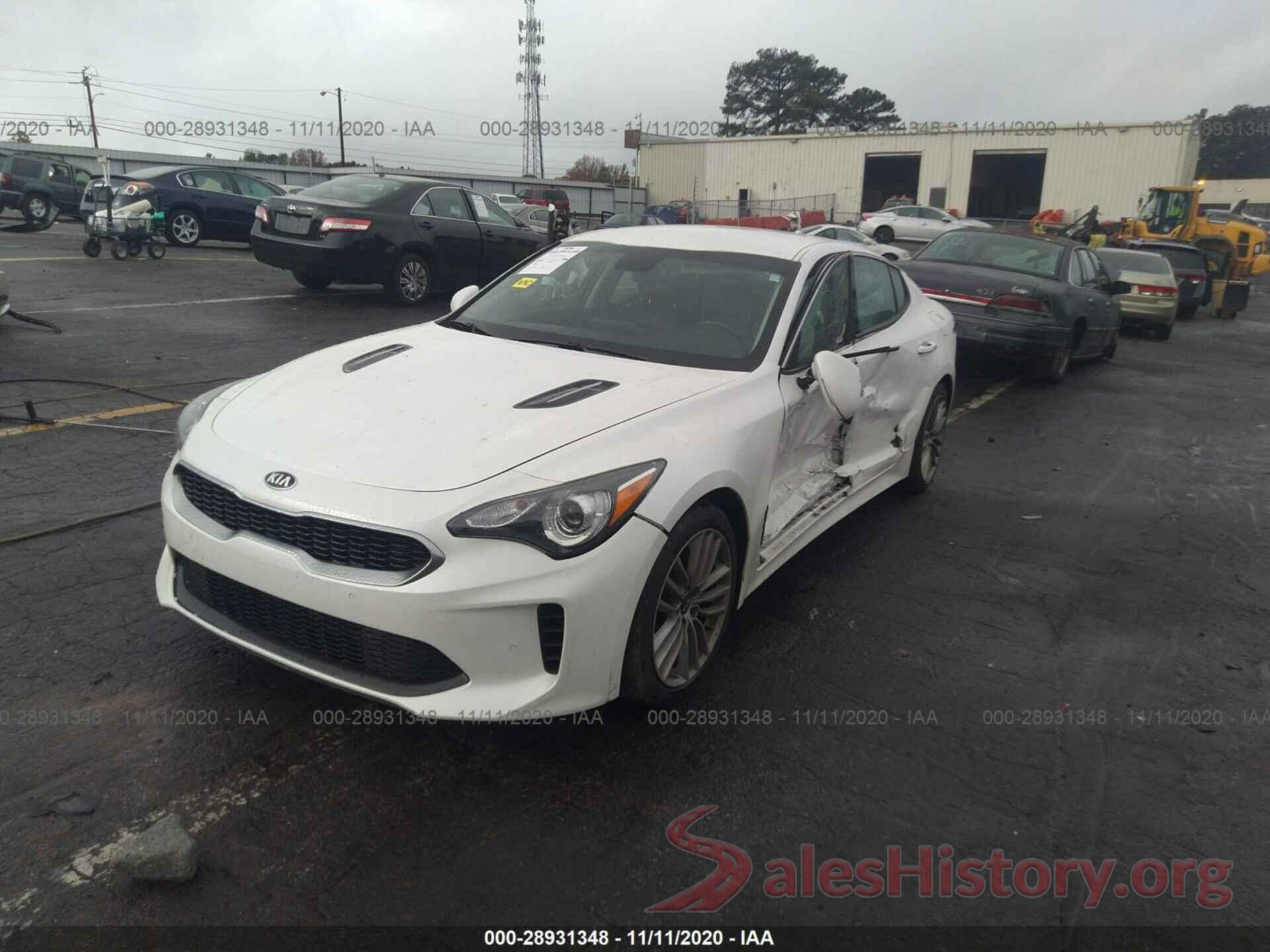 KNAE15LA8J6015281 2018 KIA STINGER