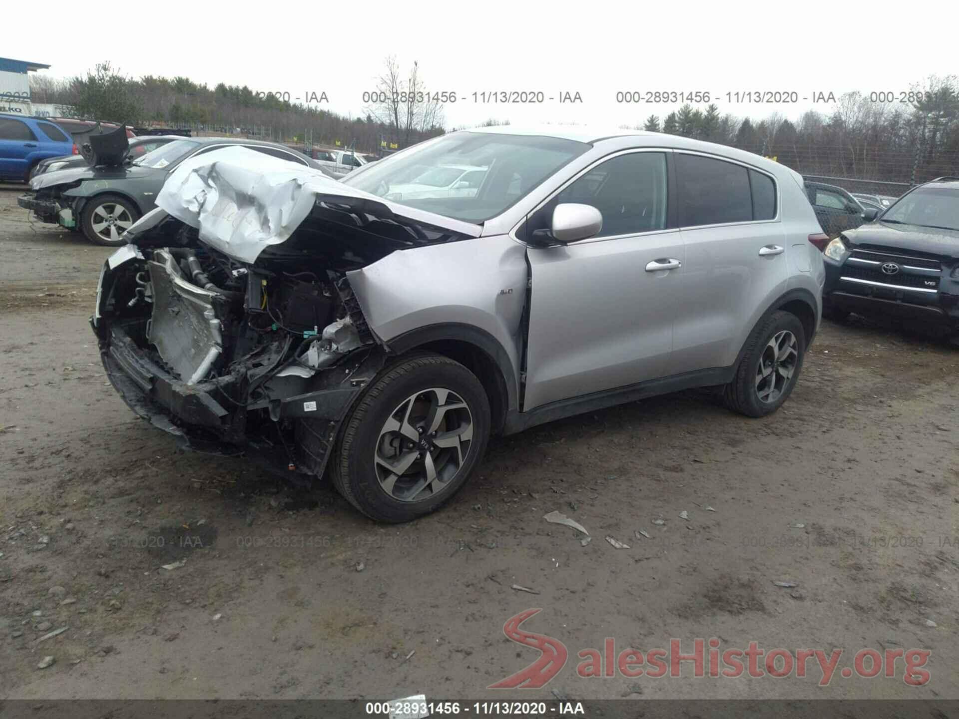 KNDPMCAC4L7643248 2020 KIA SPORTAGE