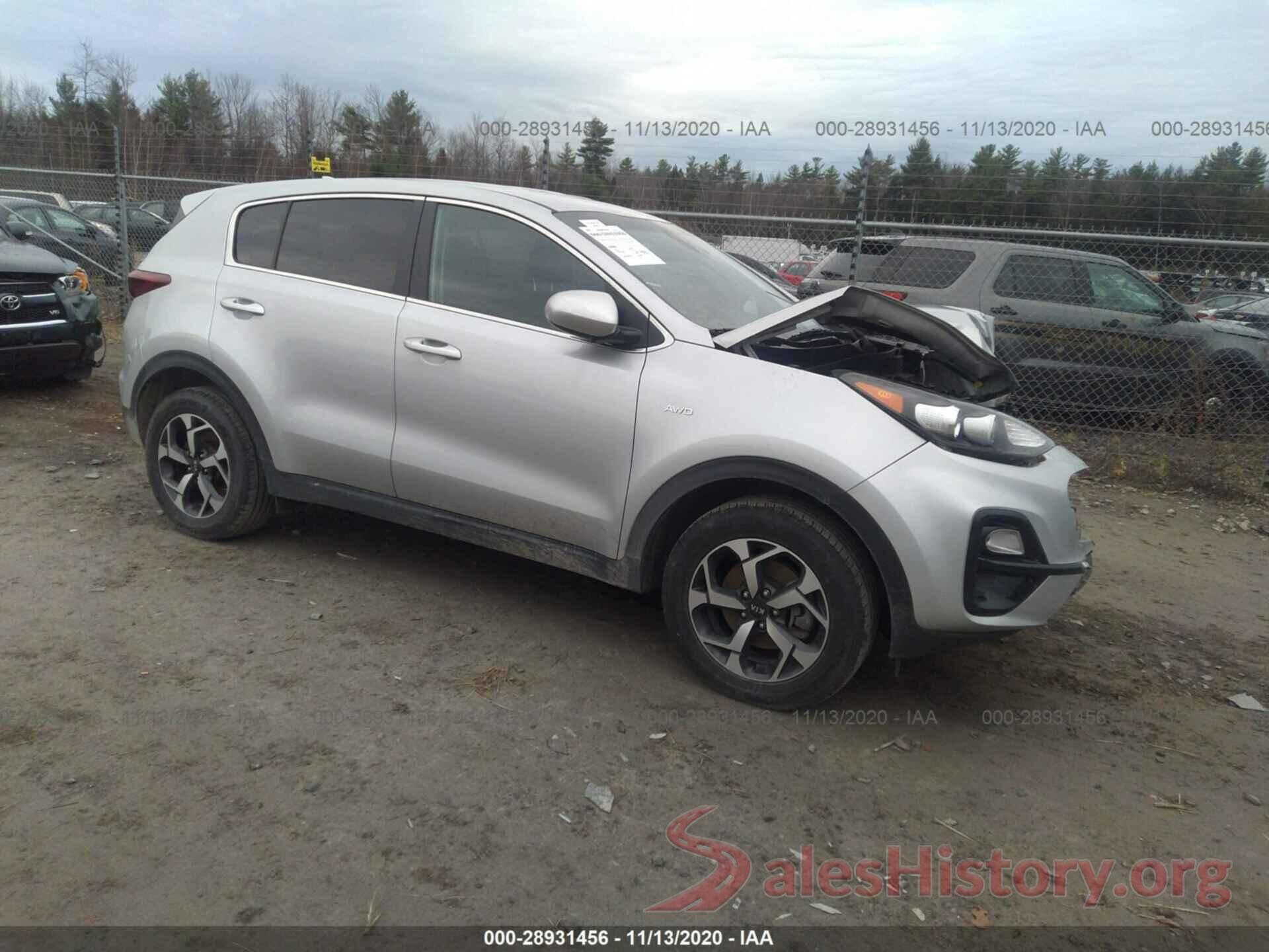 KNDPMCAC4L7643248 2020 KIA SPORTAGE