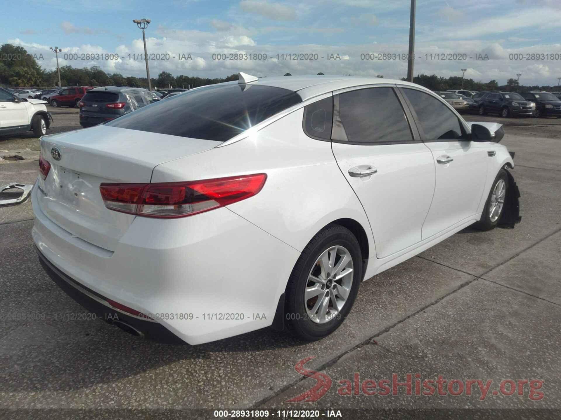 5XXGT4L30HG128493 2017 KIA OPTIMA