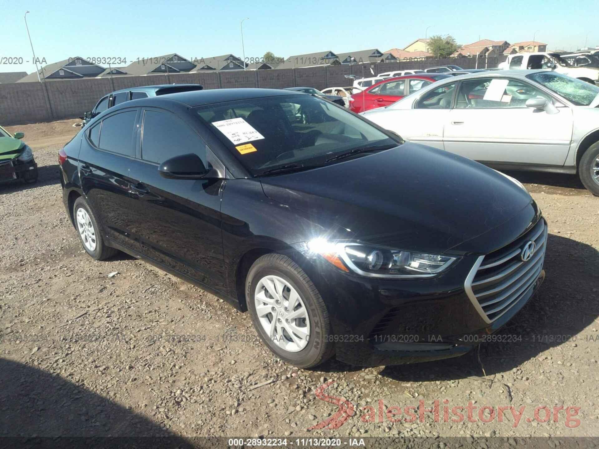 5NPD74LF9JH389486 2018 HYUNDAI ELANTRA