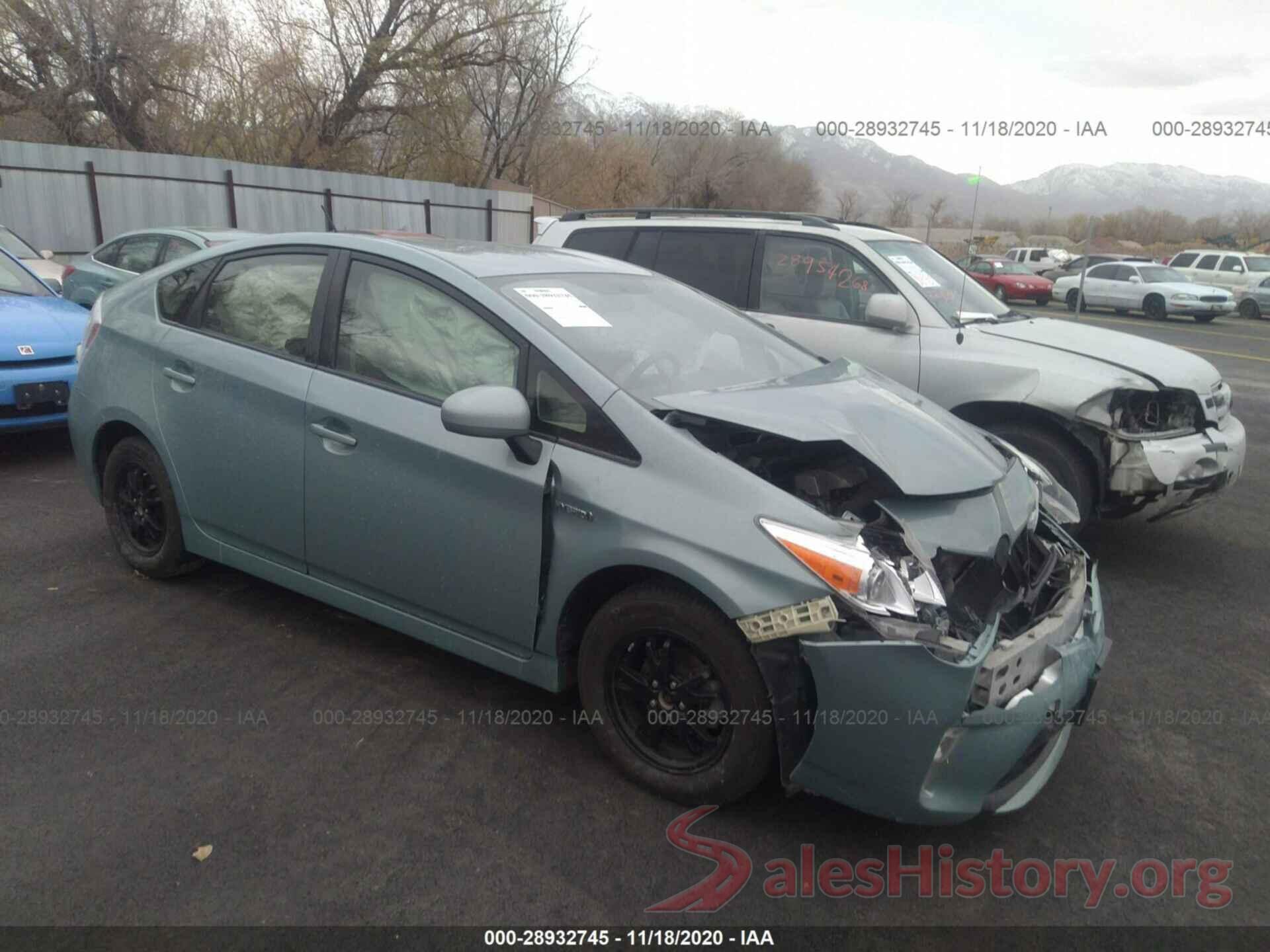 JTDKN3DU0F1951021 2015 TOYOTA PRIUS