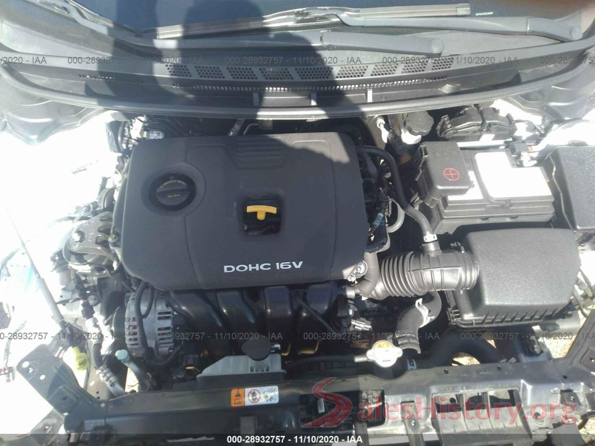 3KPFK4A73JE180283 2018 KIA FORTE