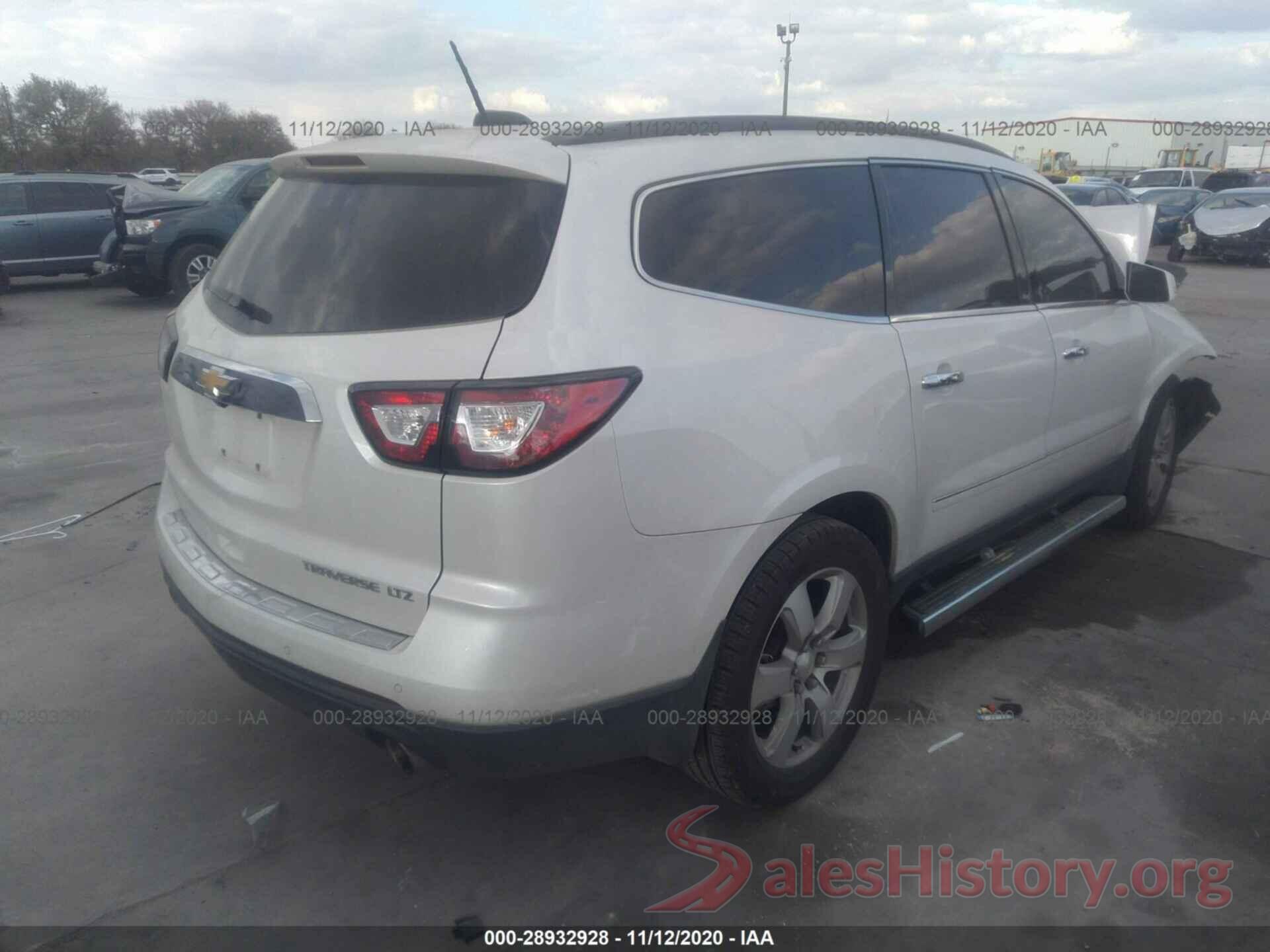 1GNKRJKD6GJ135368 2016 CHEVROLET TRAVERSE