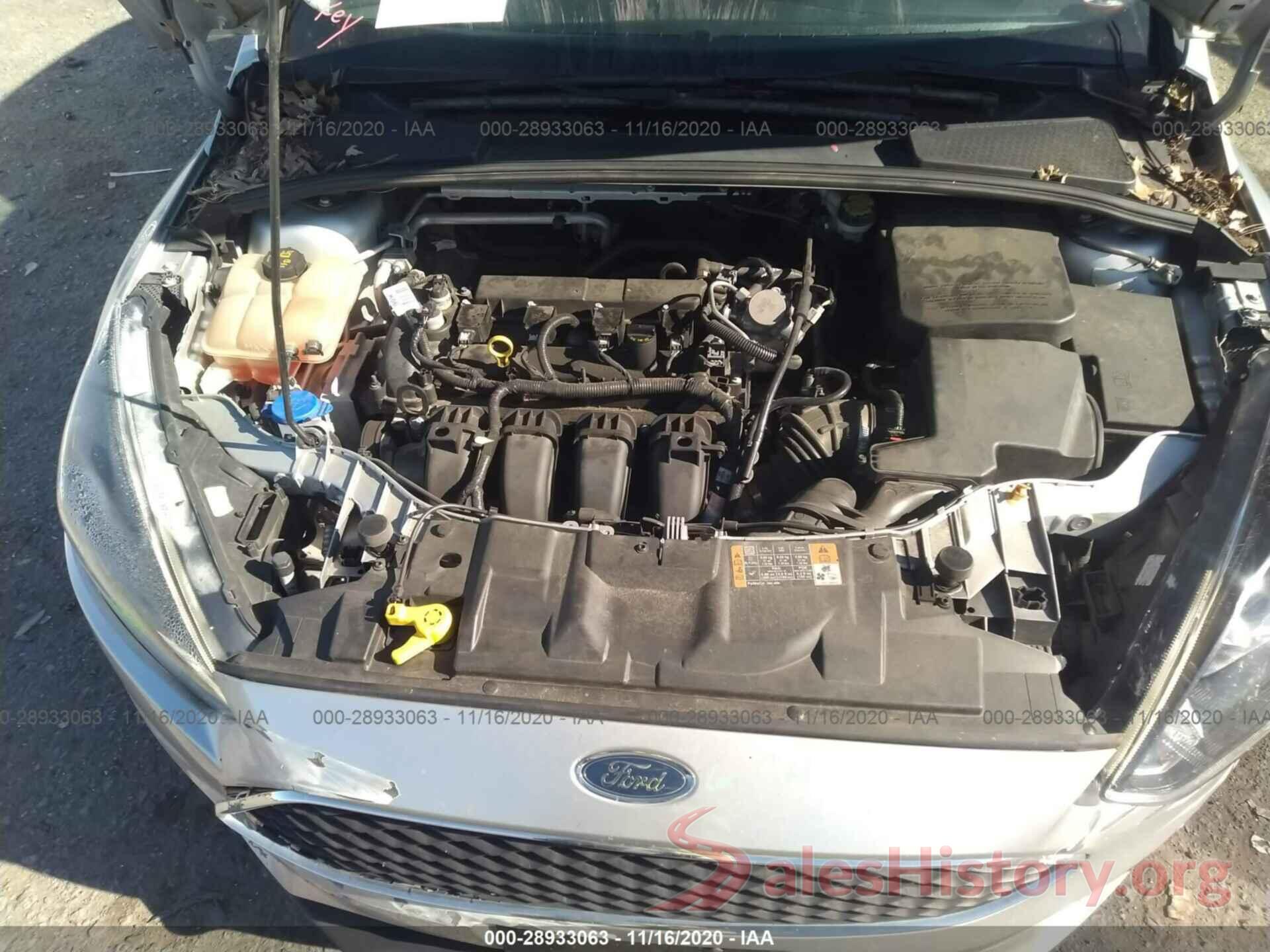 1FADP3F2XGL332291 2016 FORD FOCUS