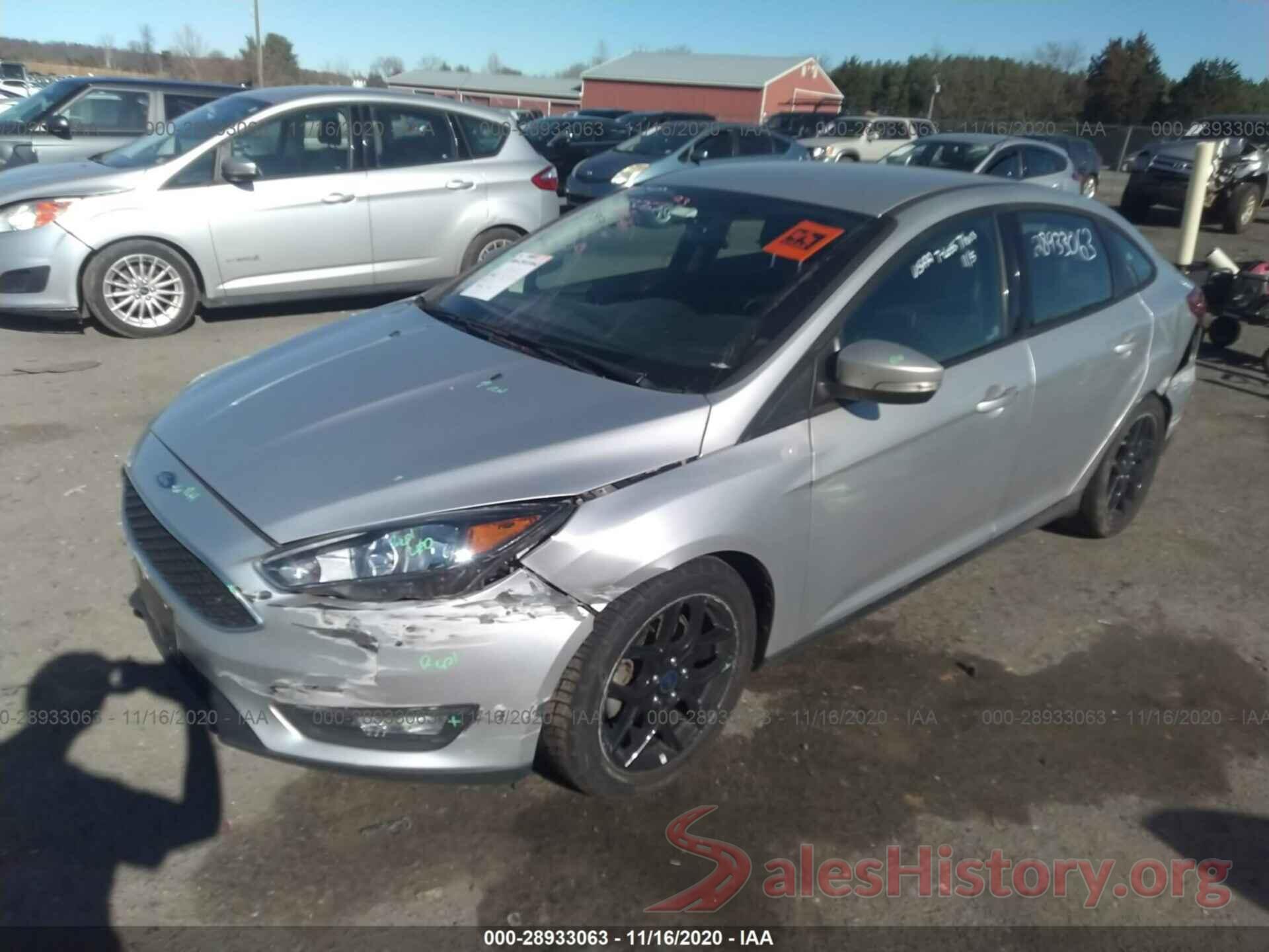 1FADP3F2XGL332291 2016 FORD FOCUS