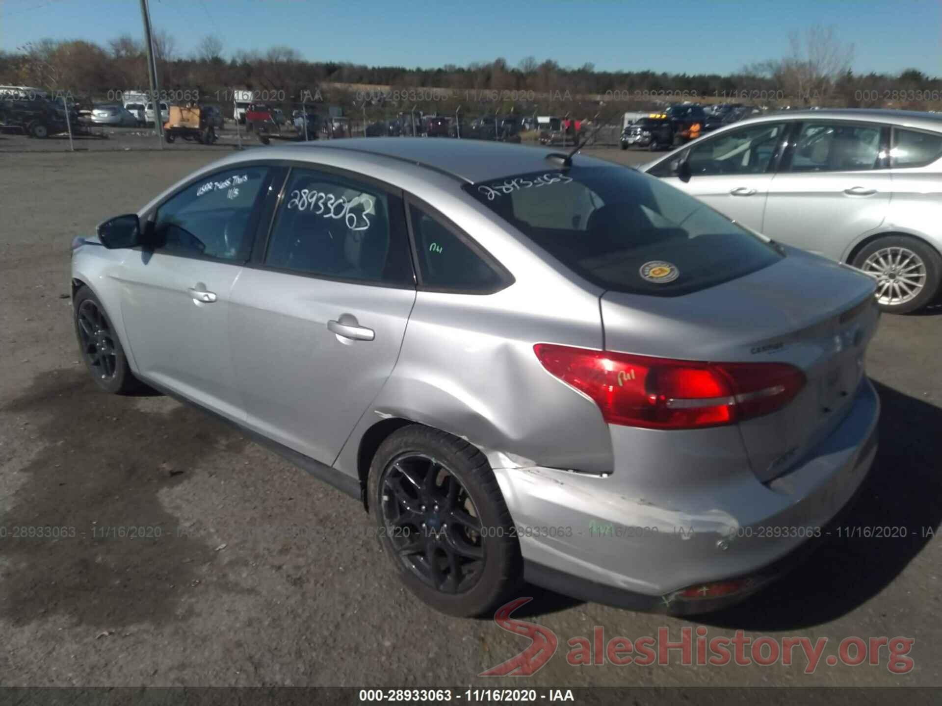 1FADP3F2XGL332291 2016 FORD FOCUS