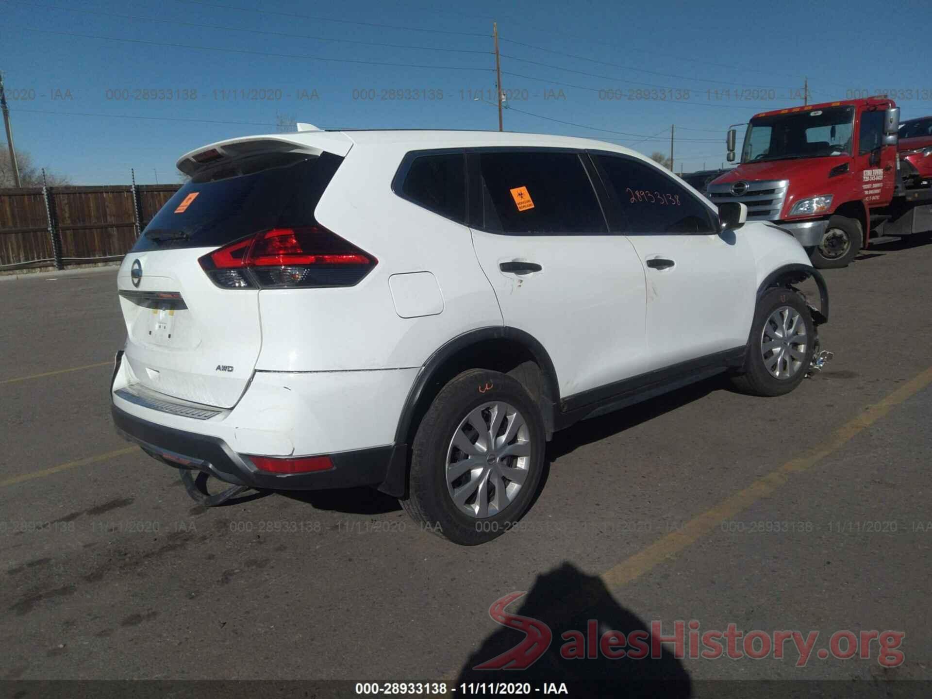 KNMAT2MVXHP600119 2017 NISSAN ROGUE