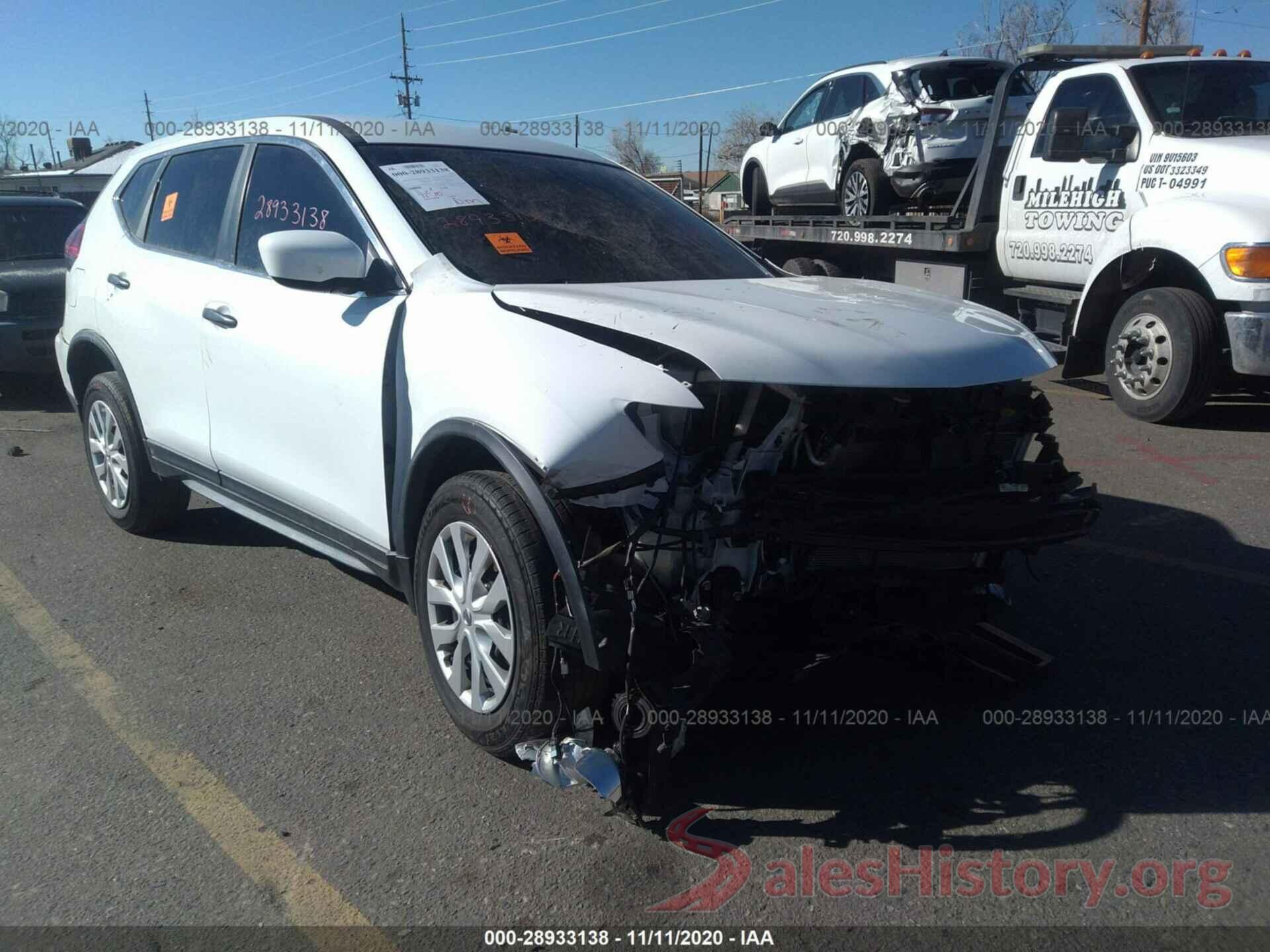 KNMAT2MVXHP600119 2017 NISSAN ROGUE