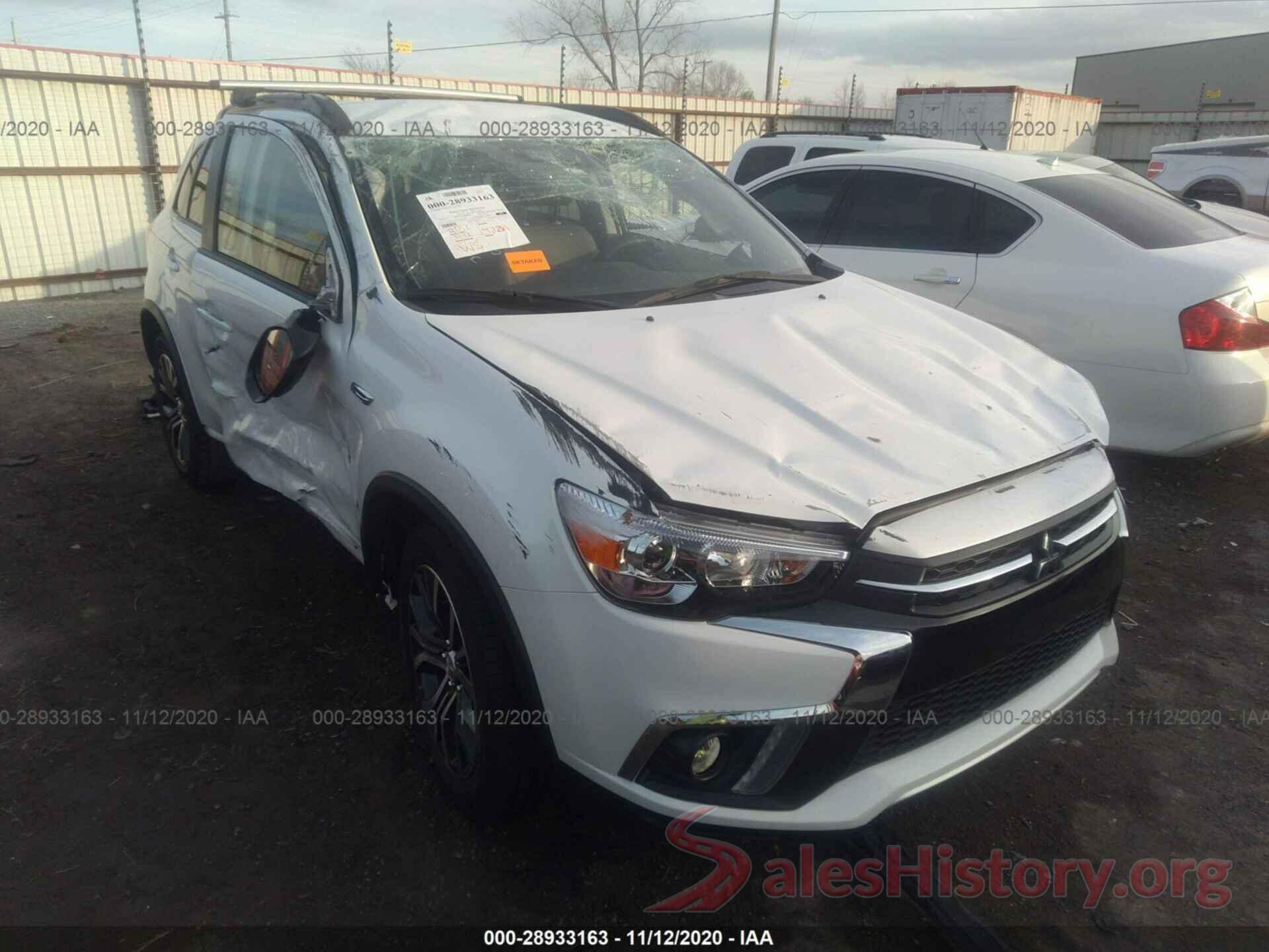 JA4AP4AW6KU000410 2019 MITSUBISHI OUTLANDER SPORT