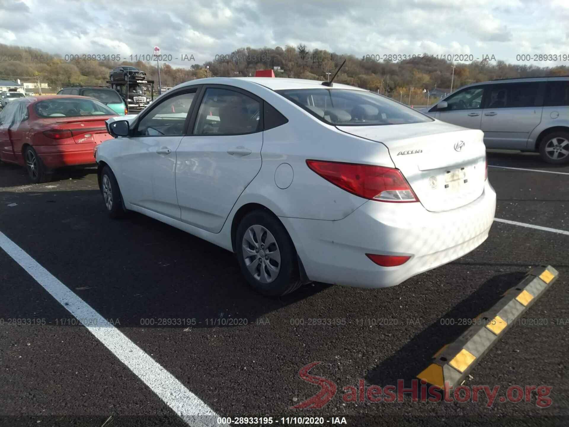 KMHCT4AE9GU044924 2016 HYUNDAI ACCENT