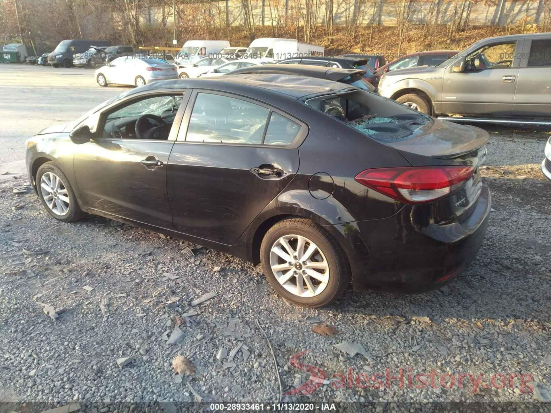 3KPFL4A72HE029233 2017 KIA FORTE