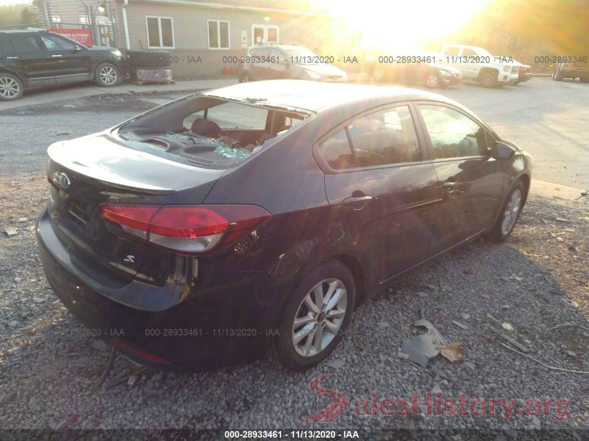 3KPFL4A72HE029233 2017 KIA FORTE