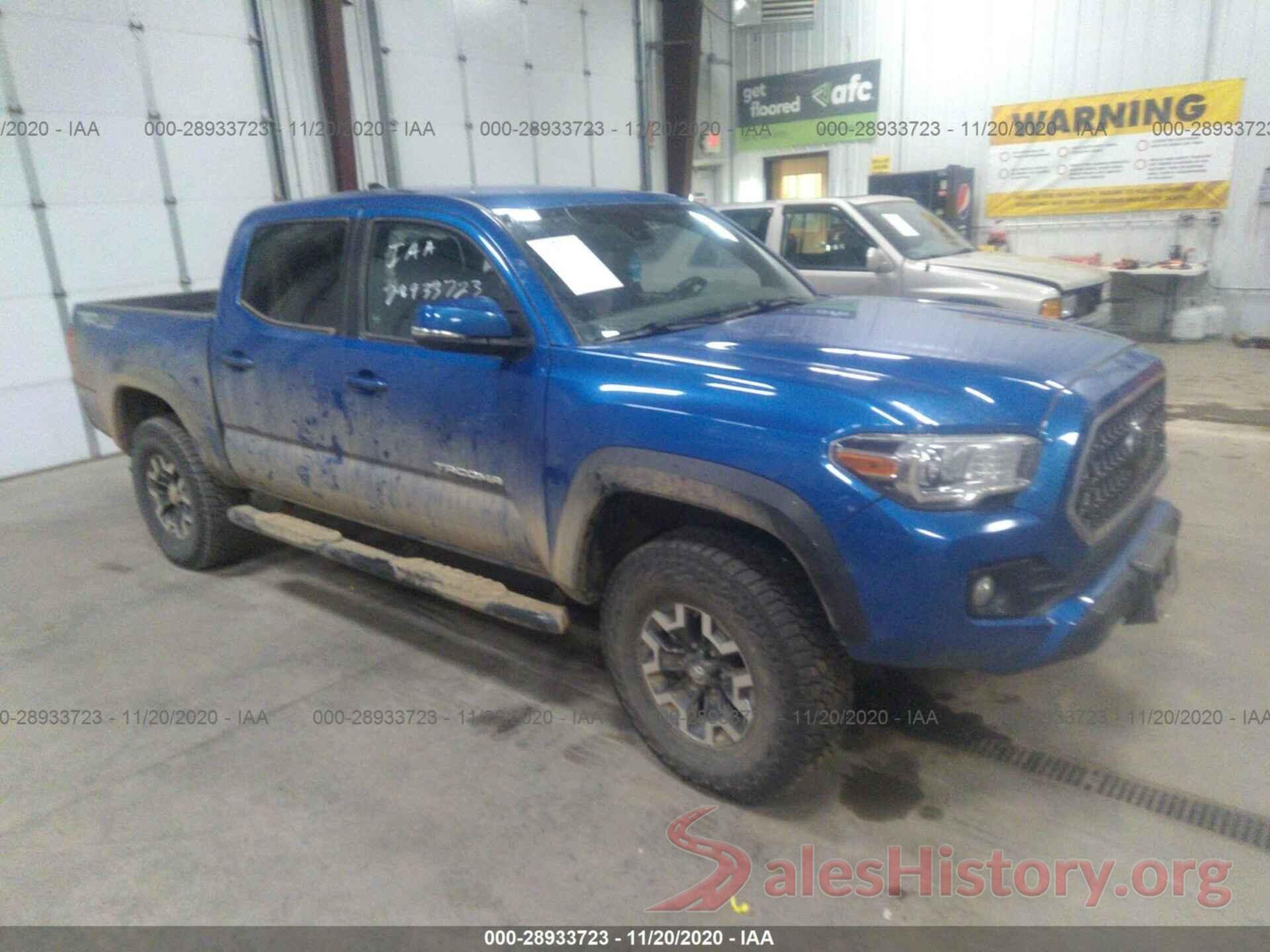 3TMCZ5AN9JM161312 2018 TOYOTA TACOMA