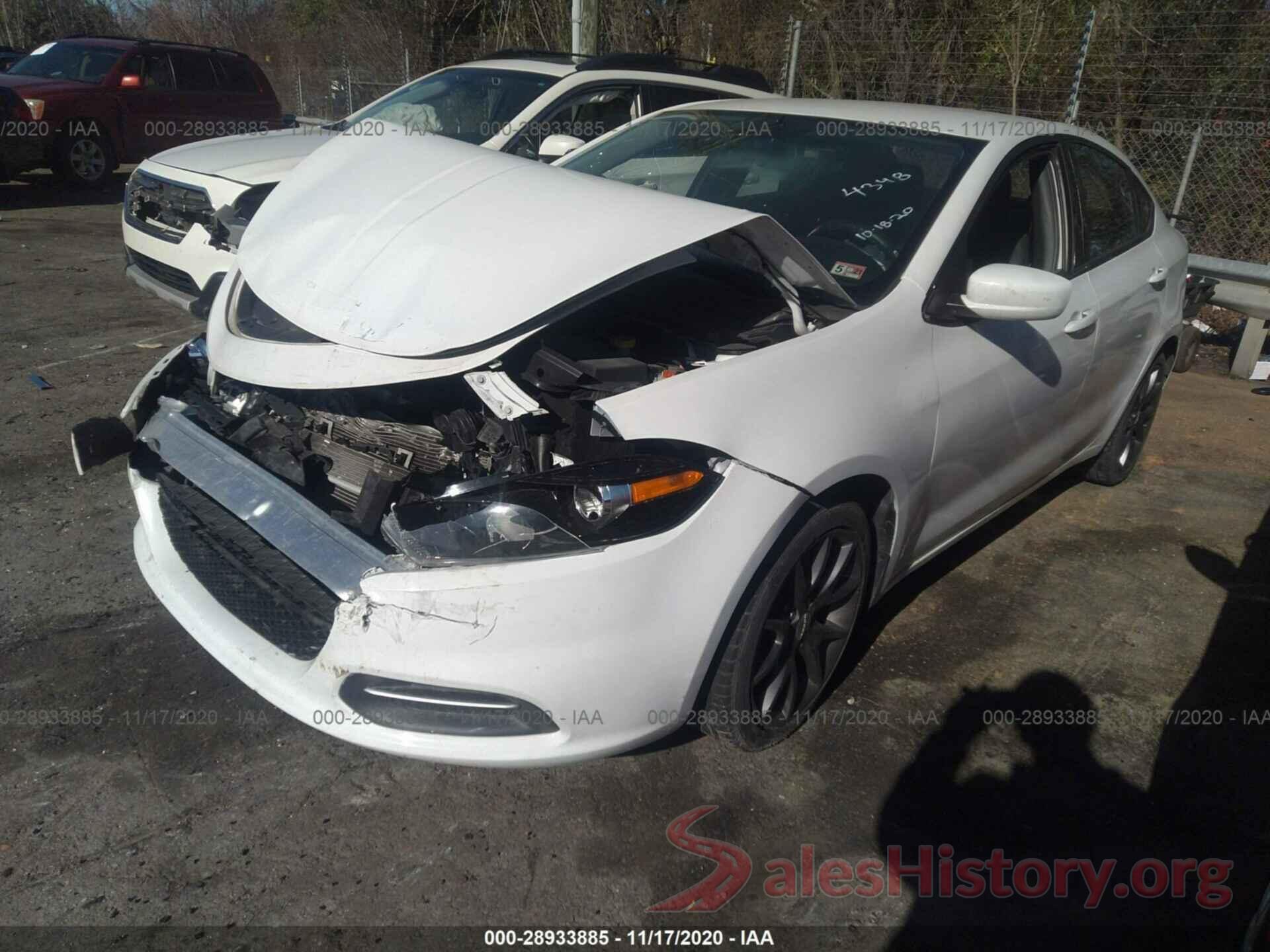 1C3CDFAA9GD624348 2016 DODGE DART