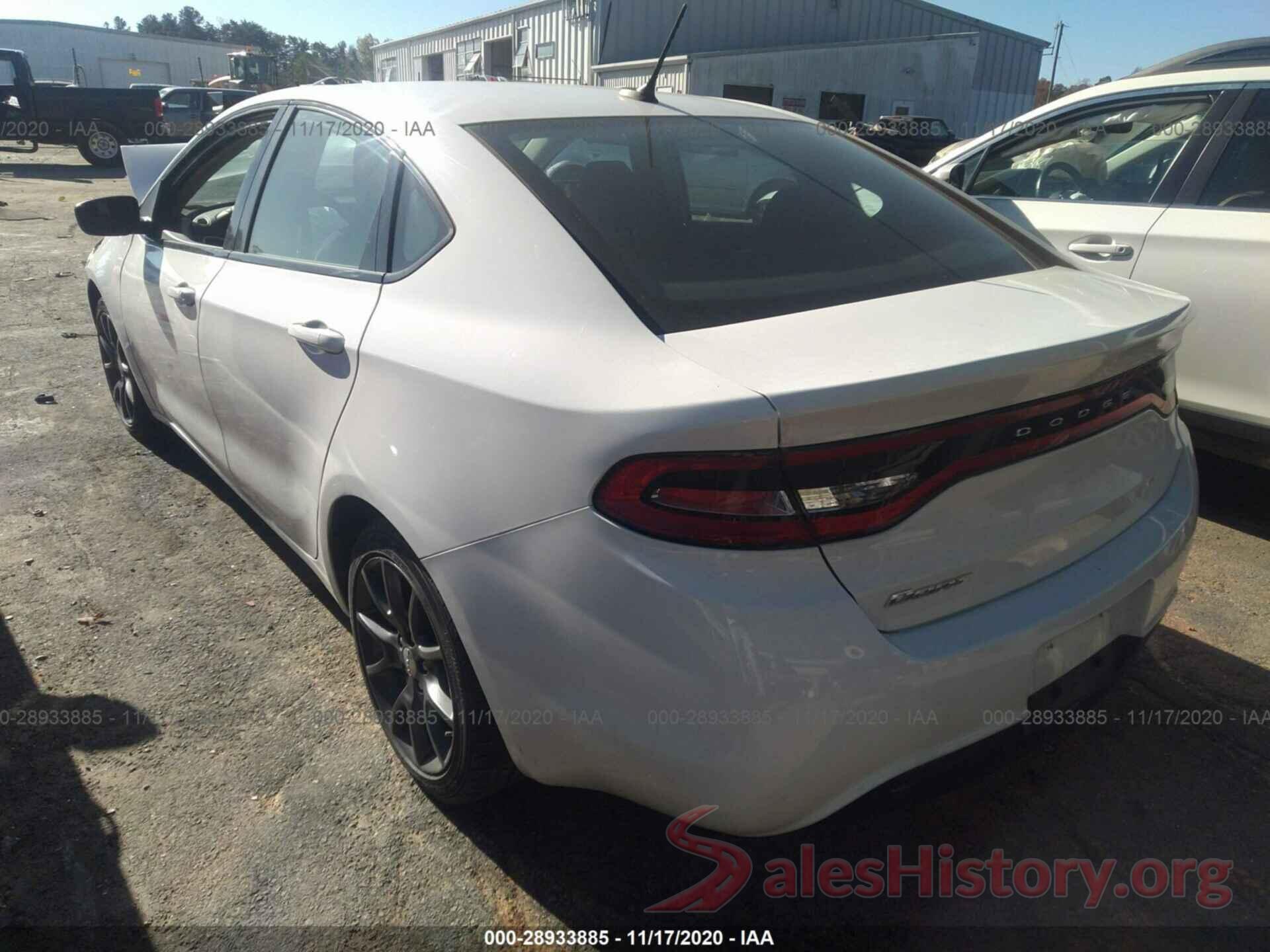 1C3CDFAA9GD624348 2016 DODGE DART