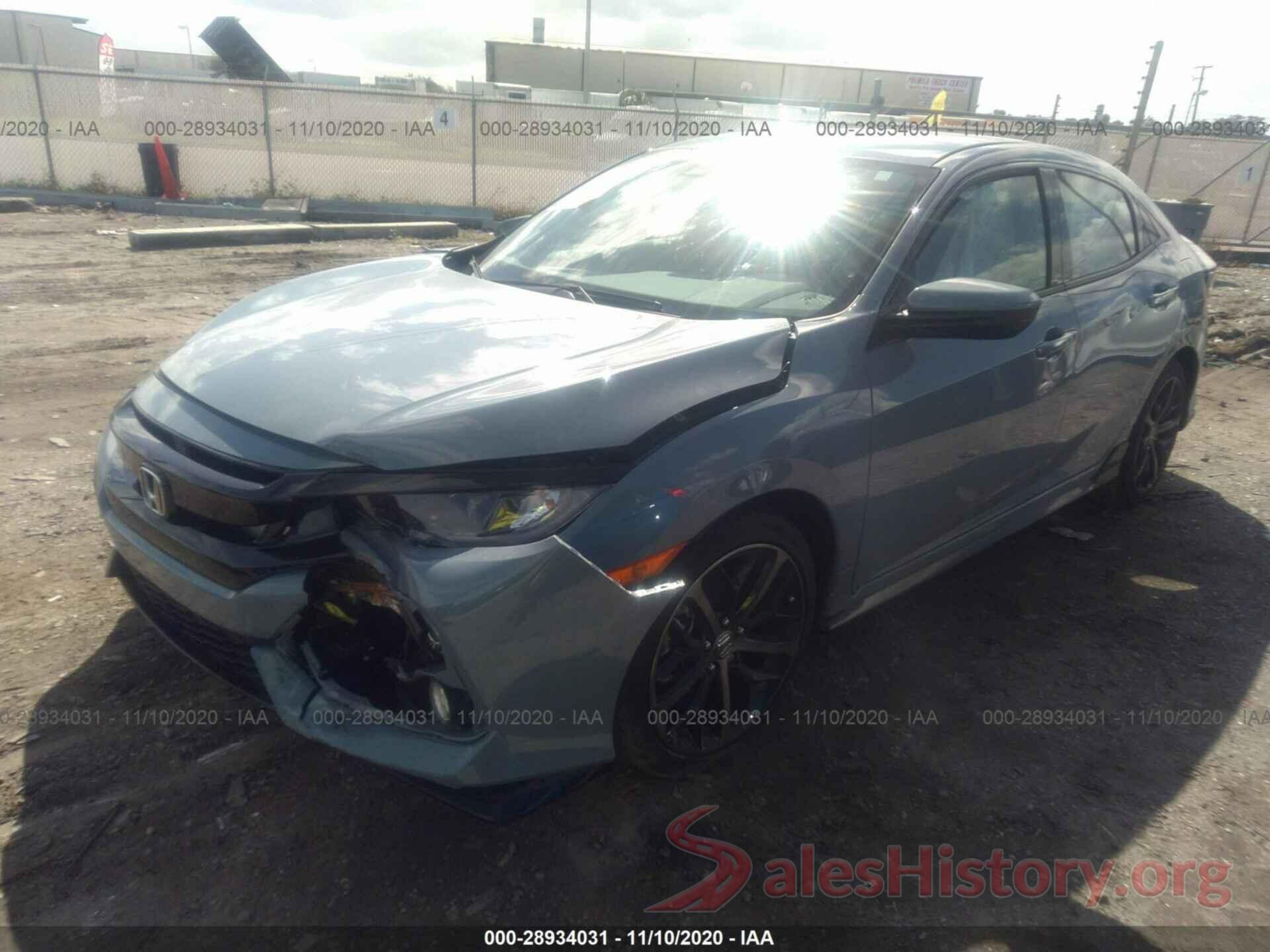 SHHFK7H48LU217529 2020 HONDA CIVIC HATCHBACK