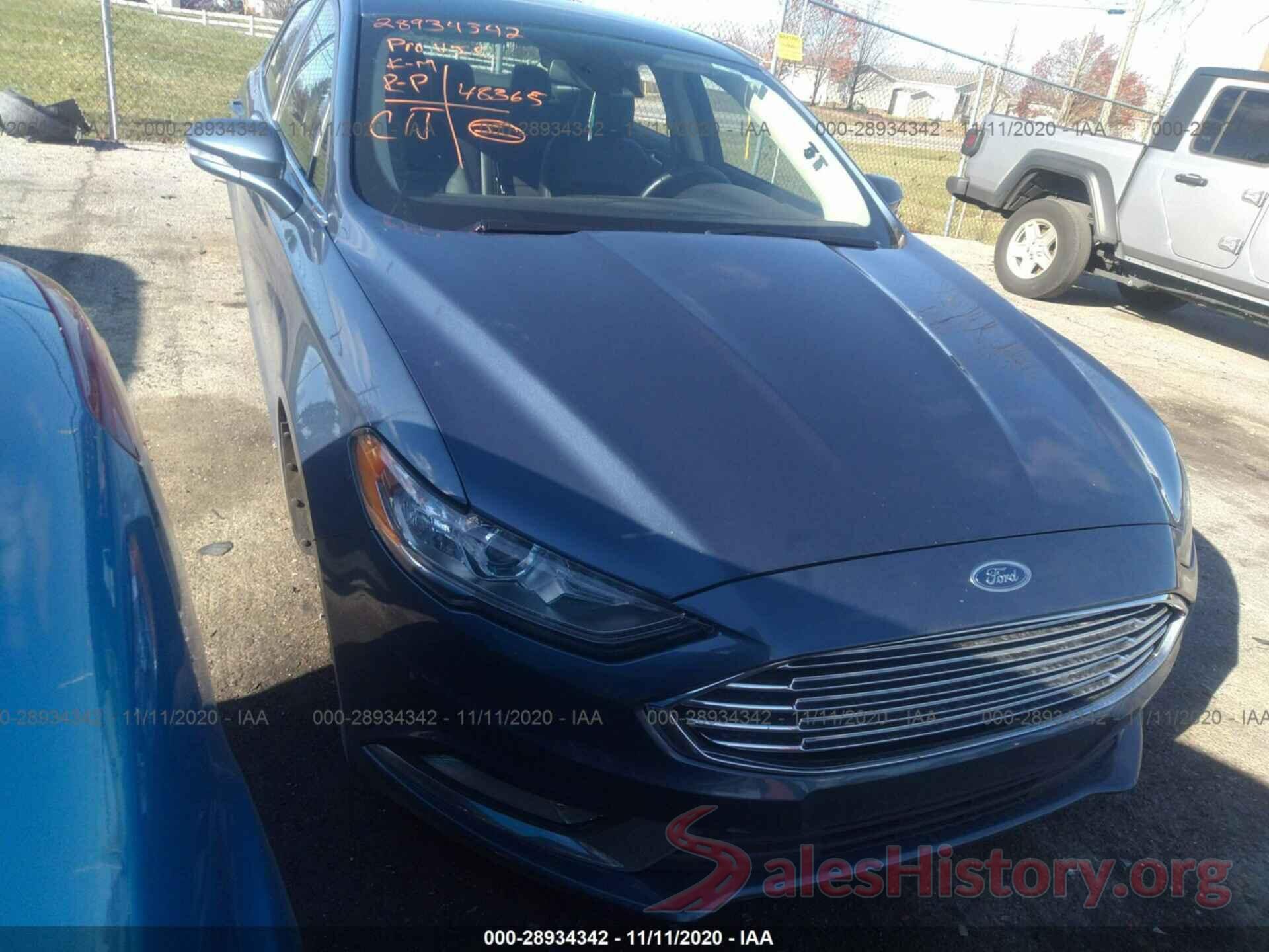 3FA6P0H77JR253699 2018 FORD FUSION