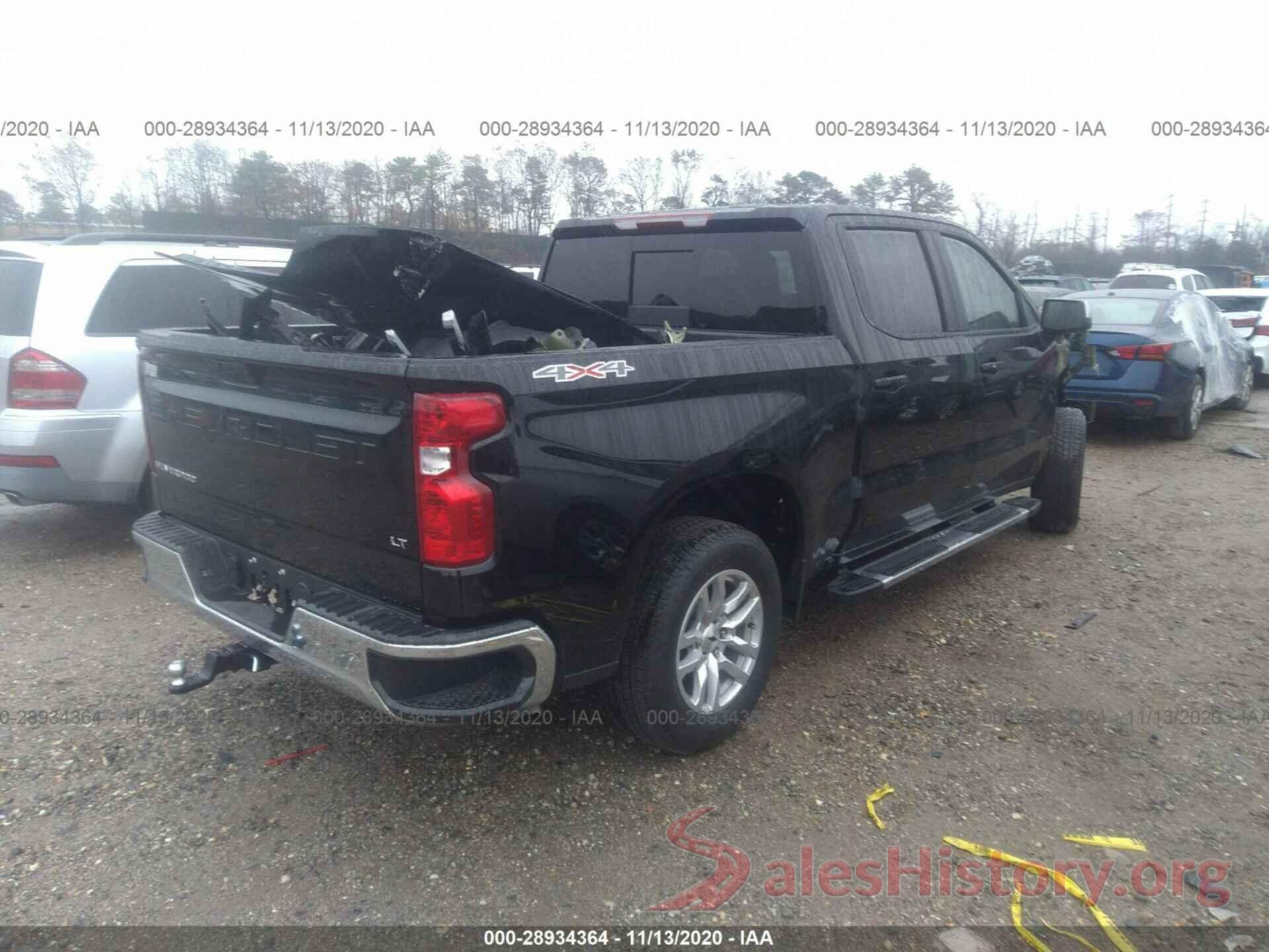 3GCPYDEK4LG356542 2020 CHEVROLET SILVERADO 1500