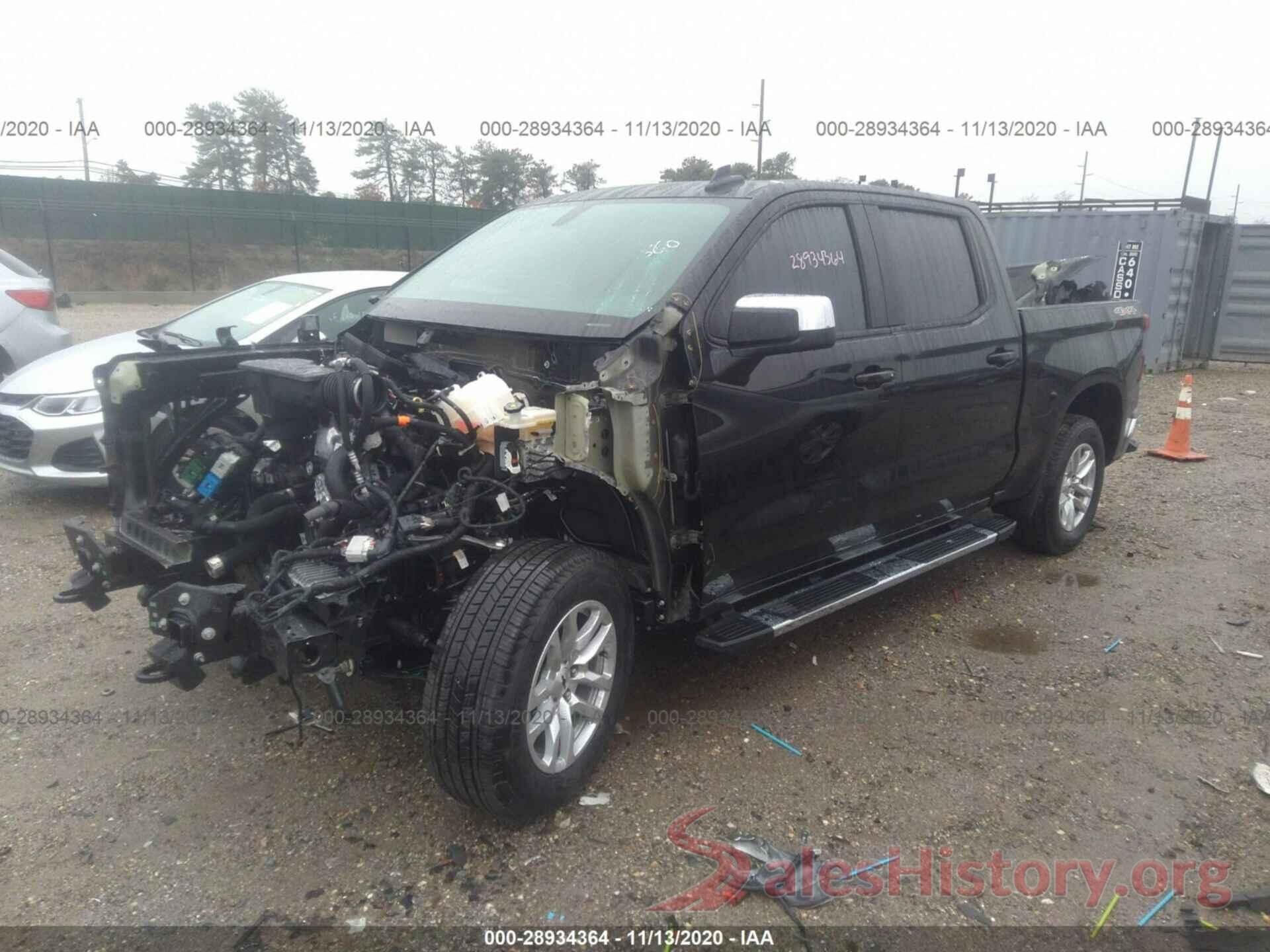 3GCPYDEK4LG356542 2020 CHEVROLET SILVERADO 1500