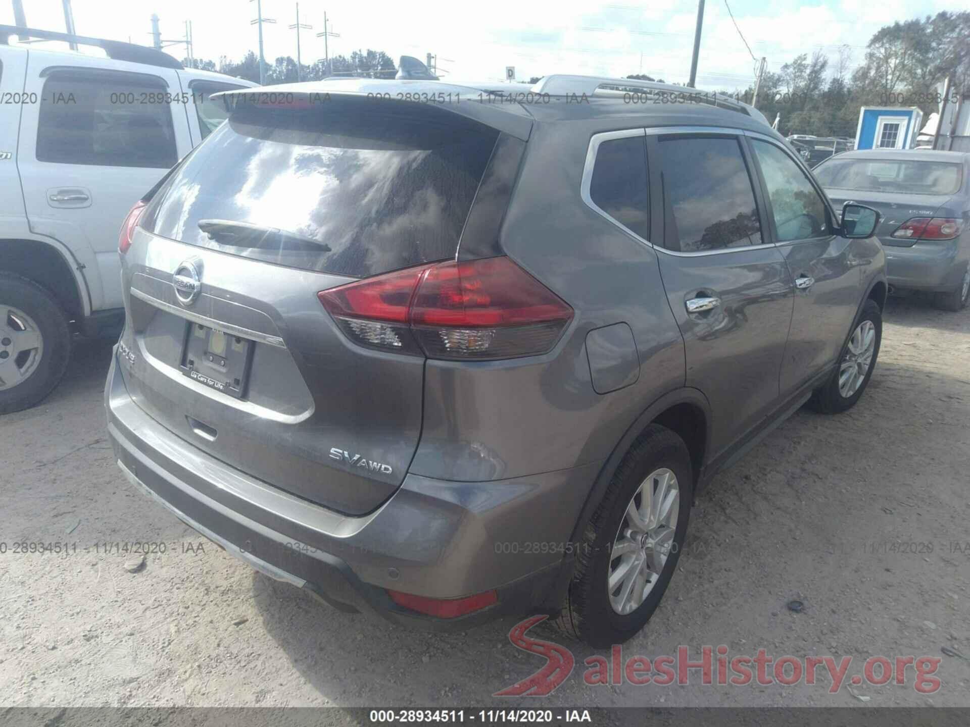 JN8AT2MV5LW114837 2020 NISSAN ROGUE