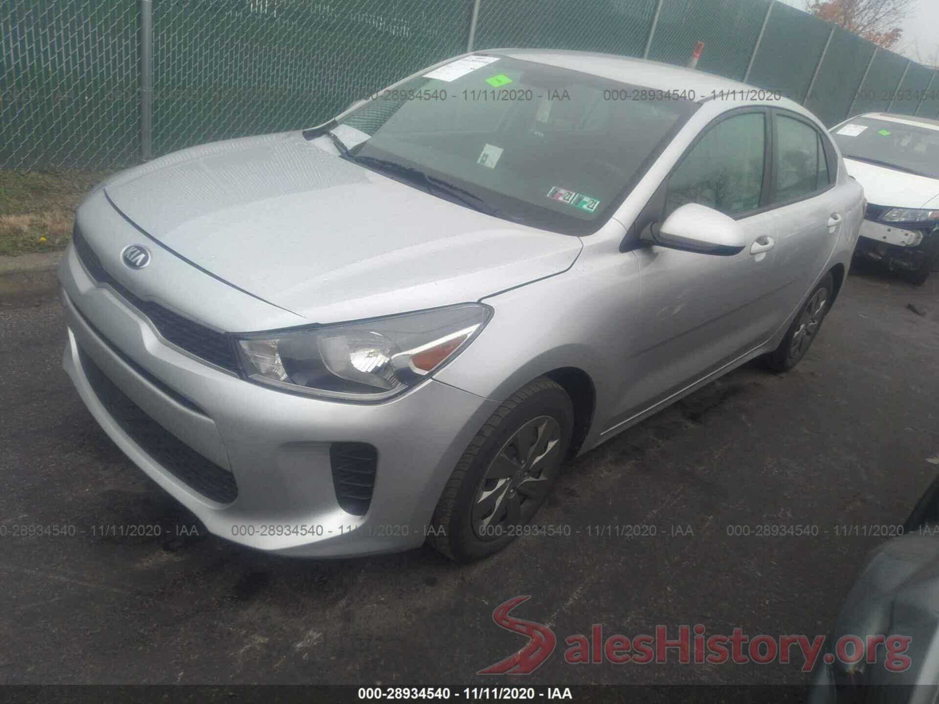 3KPA24AB1KE201325 2019 KIA RIO