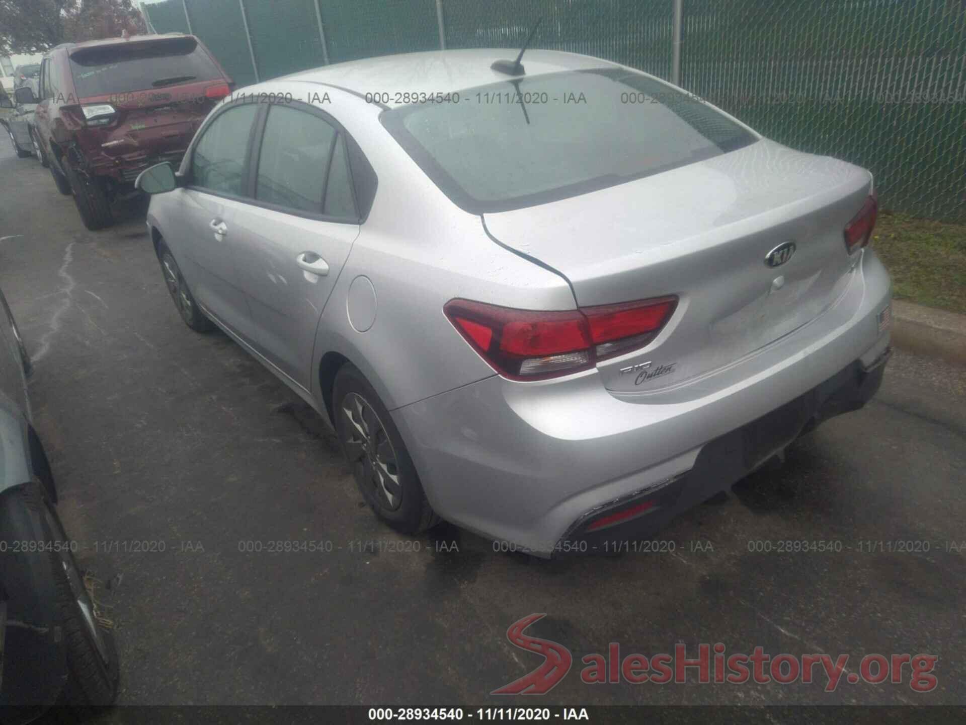 3KPA24AB1KE201325 2019 KIA RIO