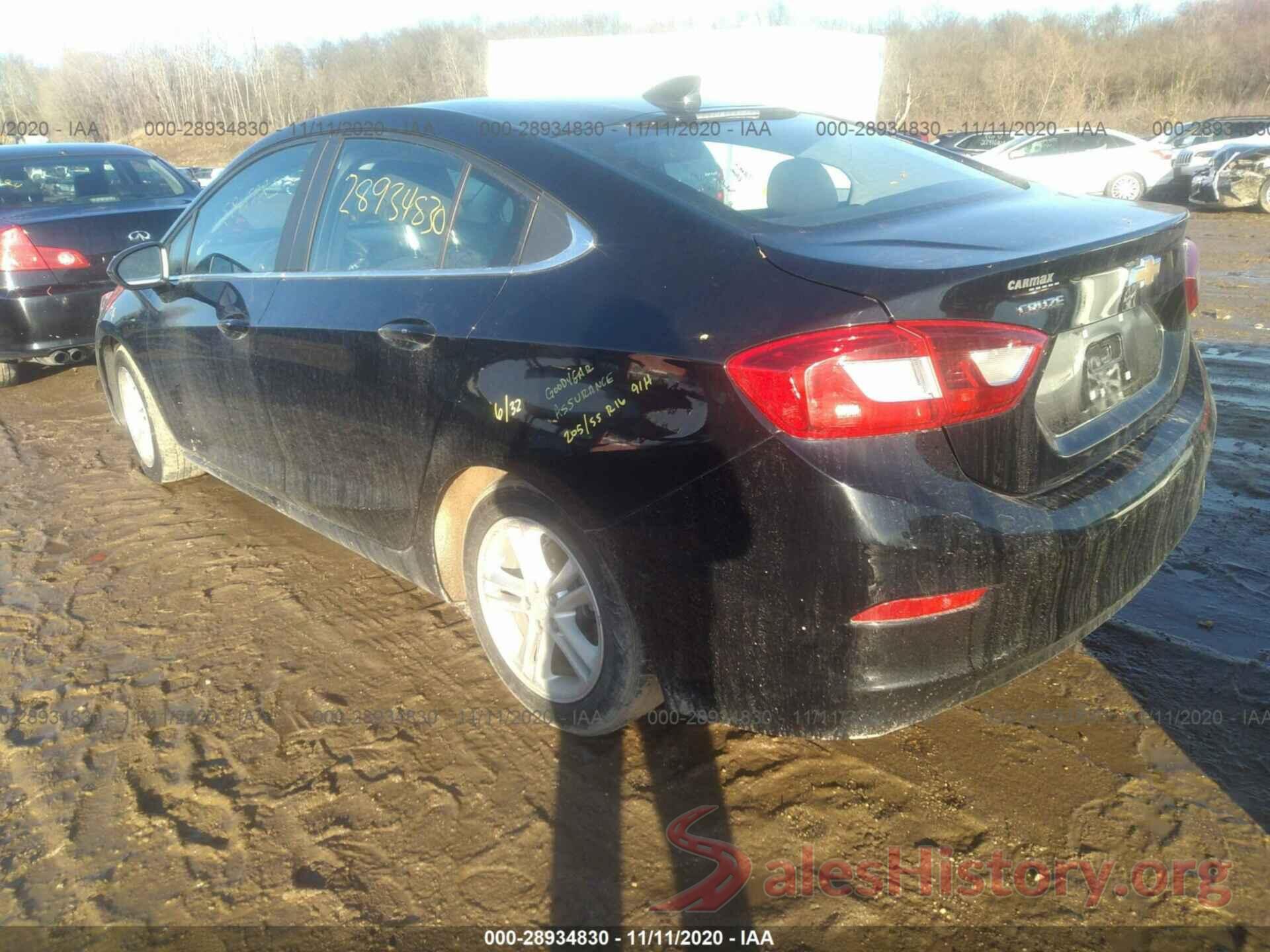 1G1BE5SM1G7231216 2016 CHEVROLET CRUZE