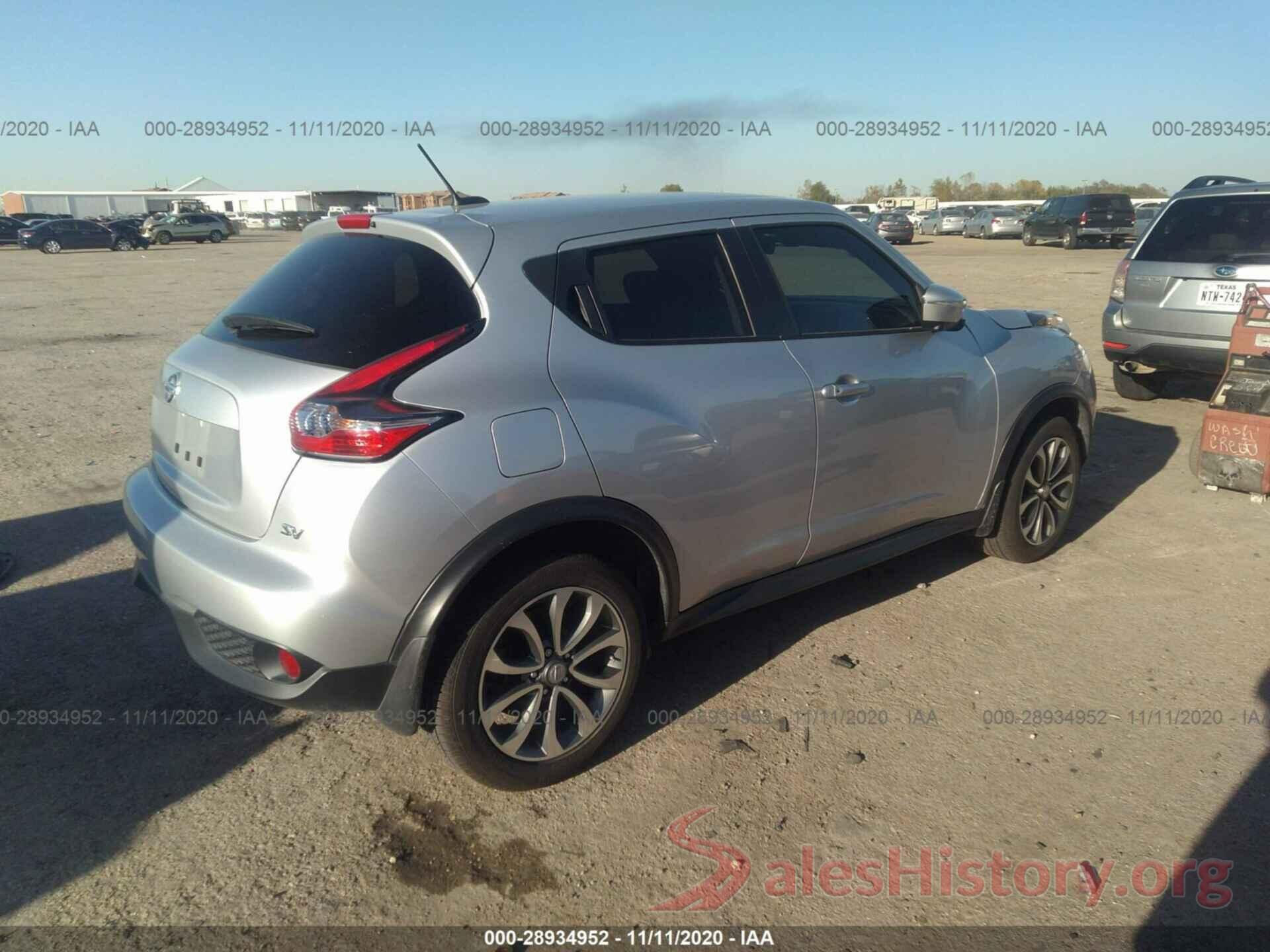 JN8AF5MR6HT705201 2017 NISSAN JUKE