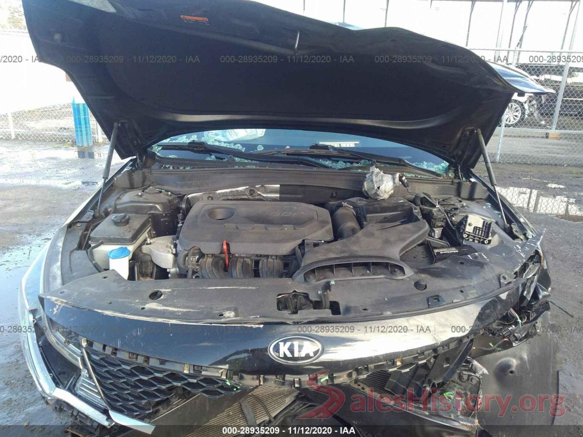 5XXGT4L3XGG064493 2016 KIA OPTIMA