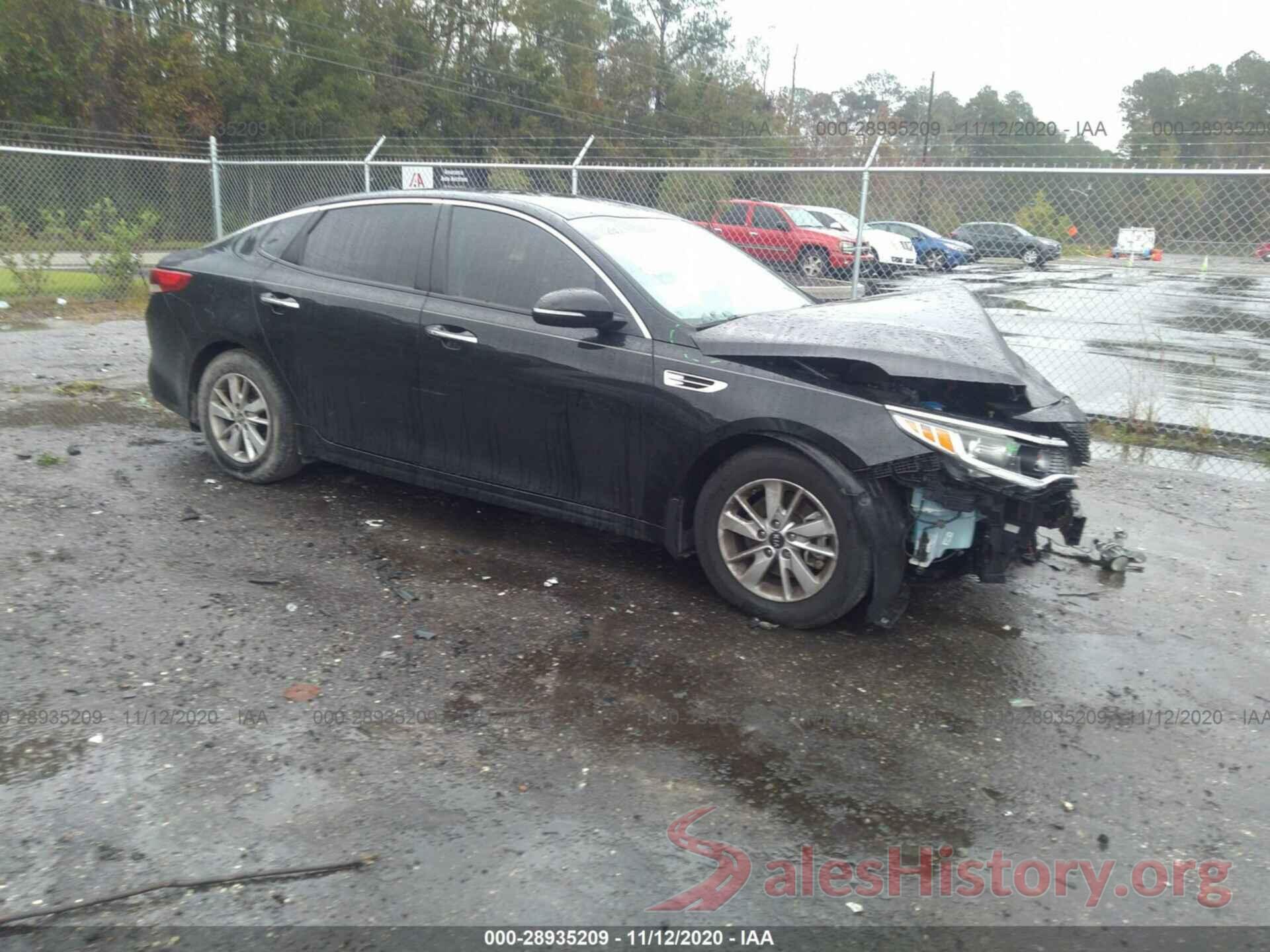 5XXGT4L3XGG064493 2016 KIA OPTIMA