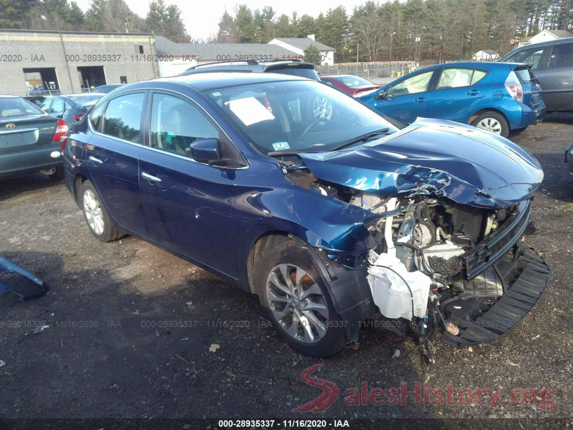 3N1AB7AP1JL663734 2018 NISSAN SENTRA