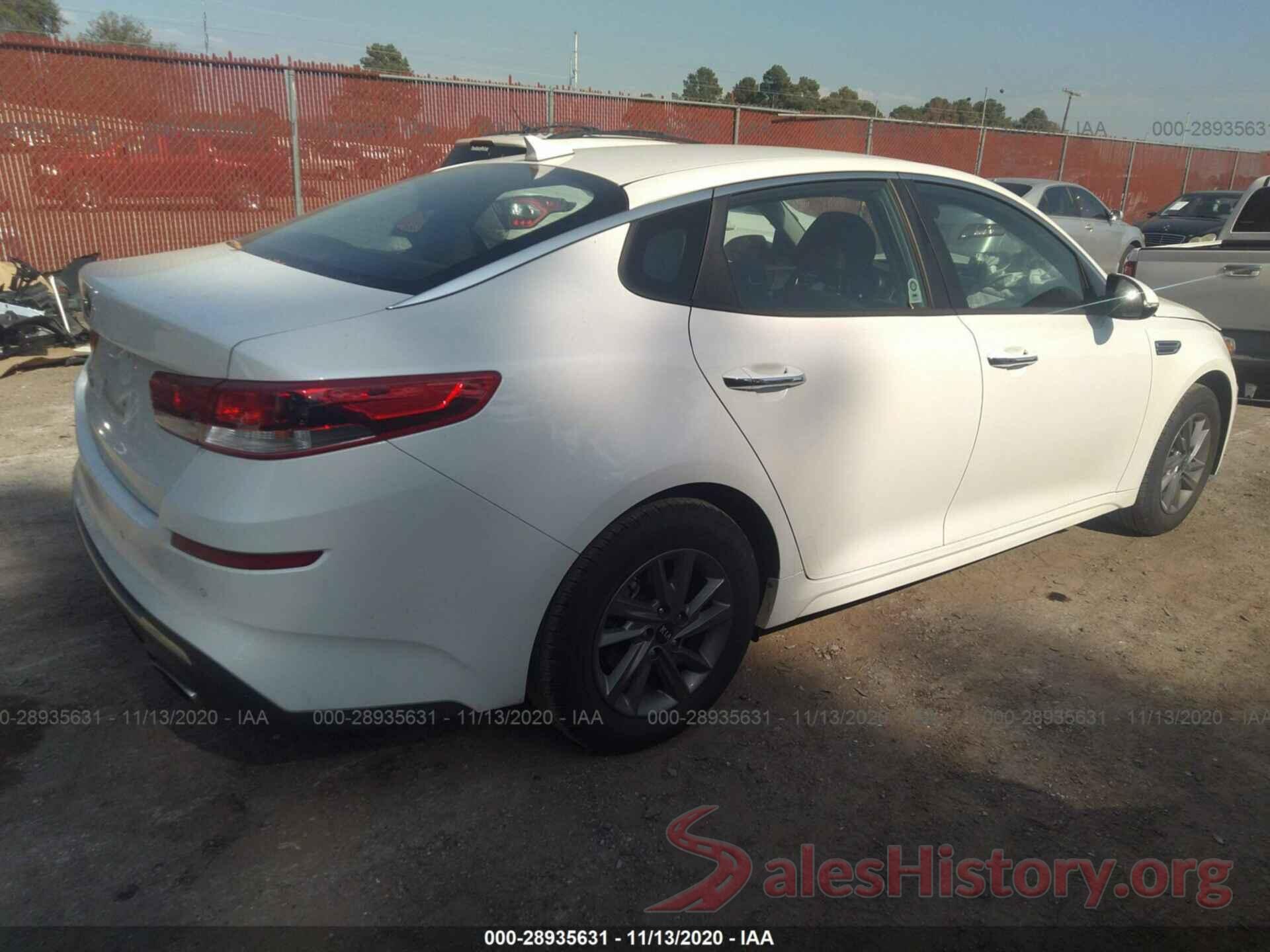 5XXGT4L36LG426152 2020 KIA OPTIMA