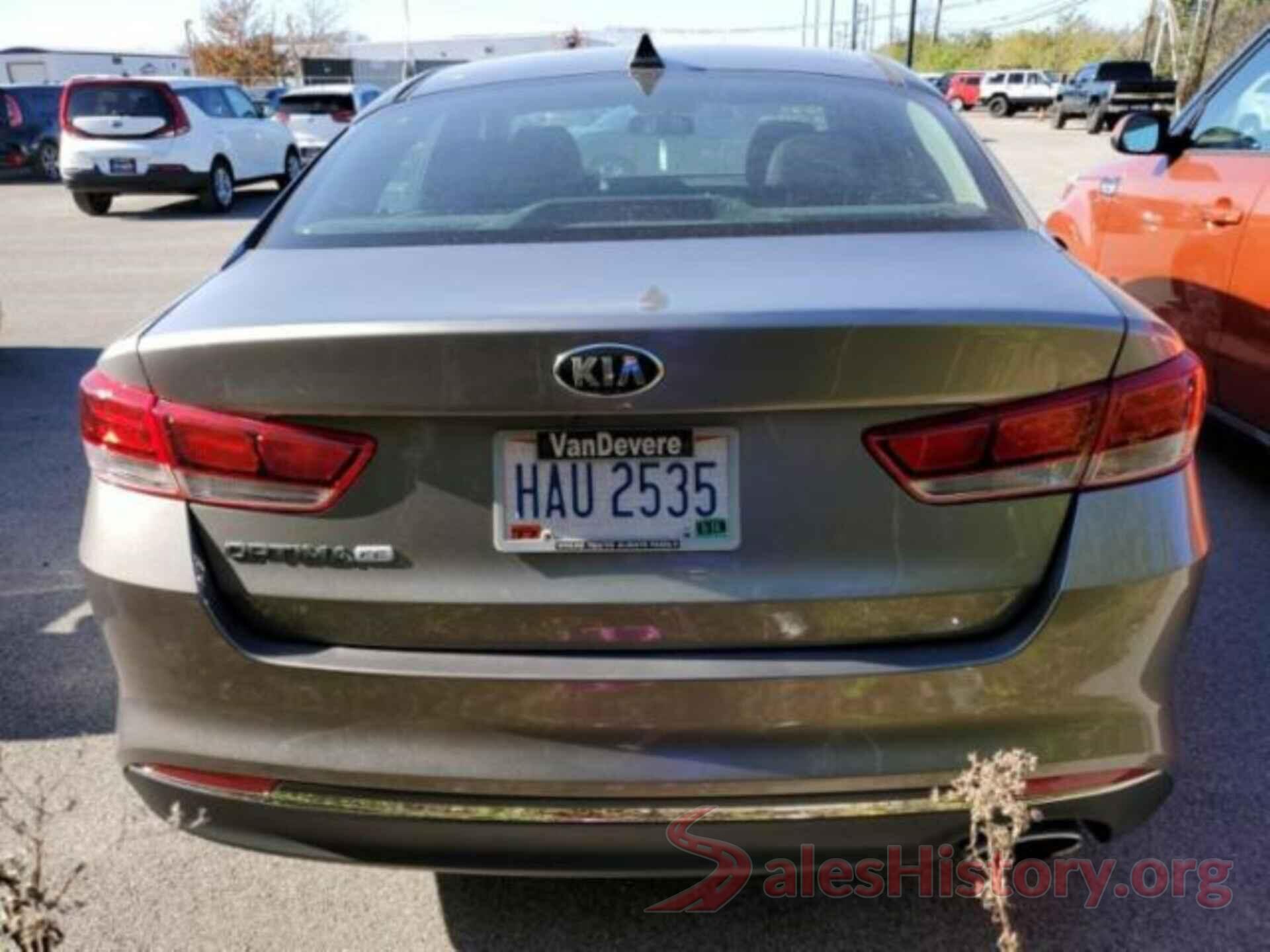 5XXGT4L37GG110801 2016 KIA OPTIMA