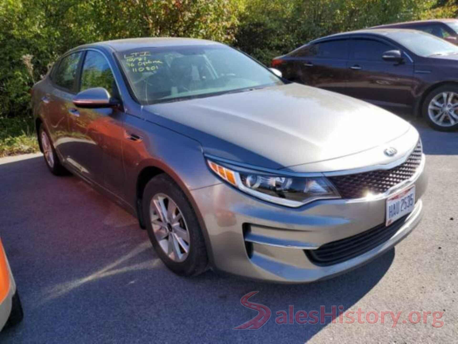 5XXGT4L37GG110801 2016 KIA OPTIMA